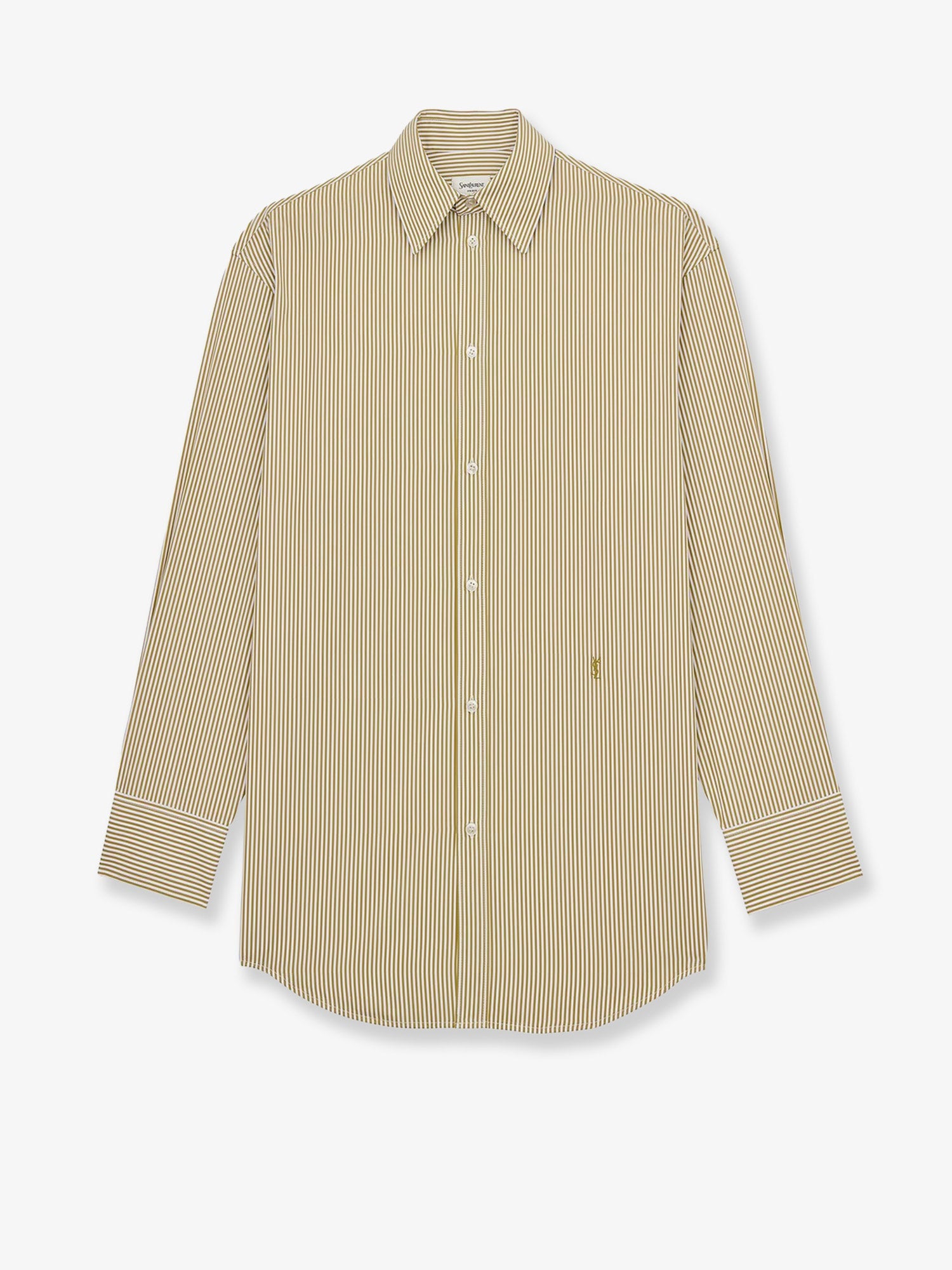 Saint Laurent Women Striped Cotton Shirt SAINT LAURENT