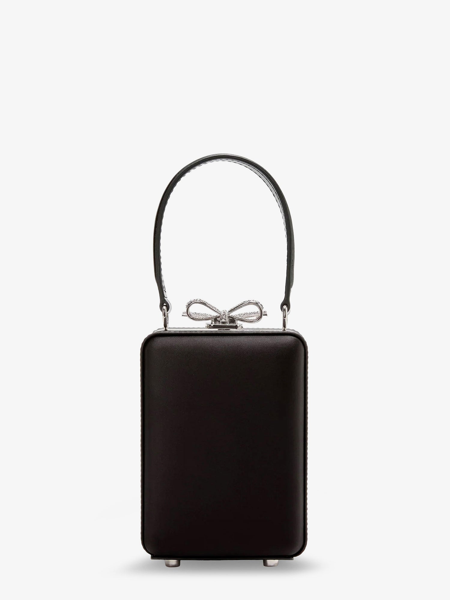 Self Portrait Women Satin Shoulder Bag With Crystals SELF-PORTRAIT