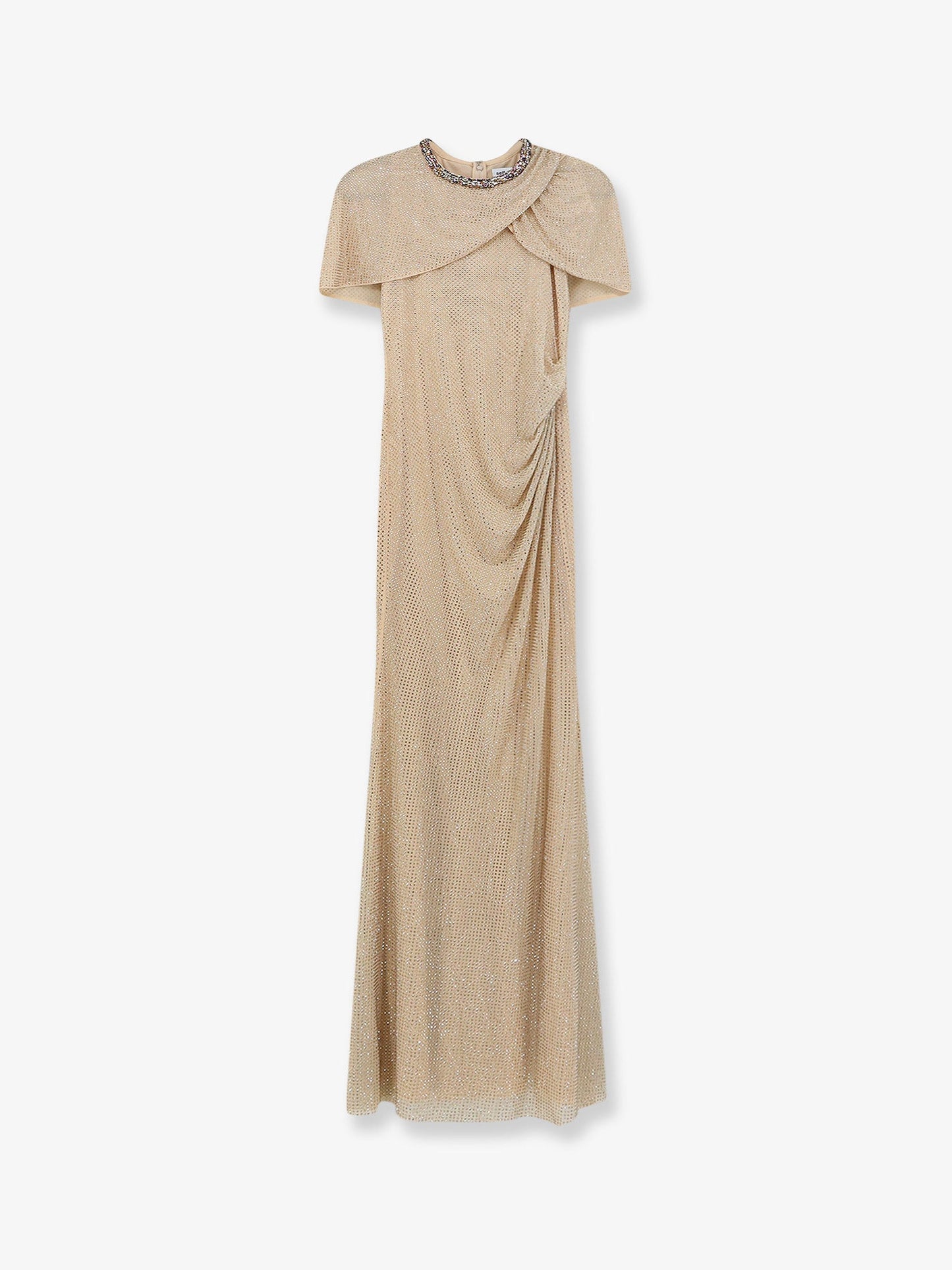 Self Portrait Women Maxi Dress With Rhinestones SELF-PORTRAIT