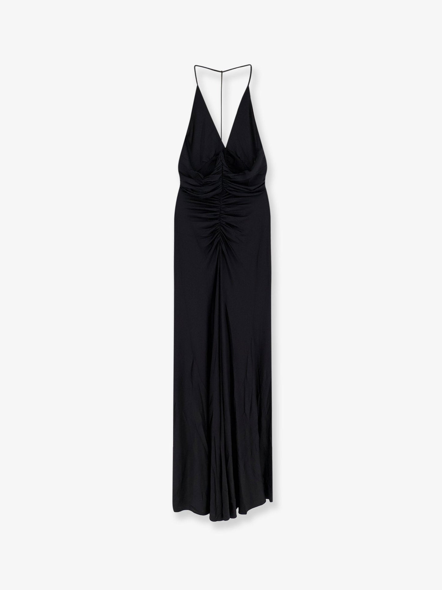 Self Portrait Women Gathered Jersey Long Dress SELF-PORTRAIT