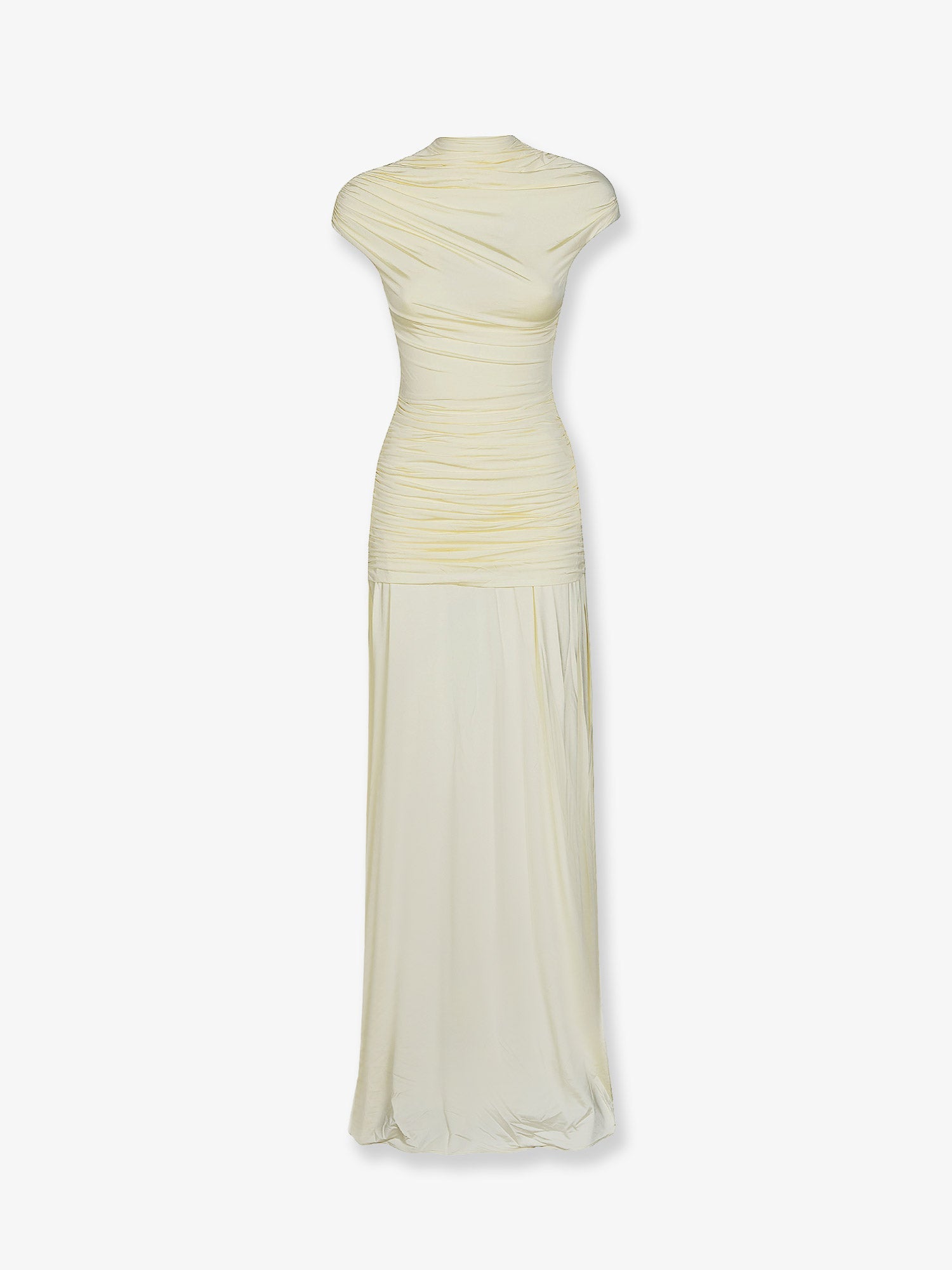 Self Portrait Women Draped Jersey Long Dress SELF-PORTRAIT