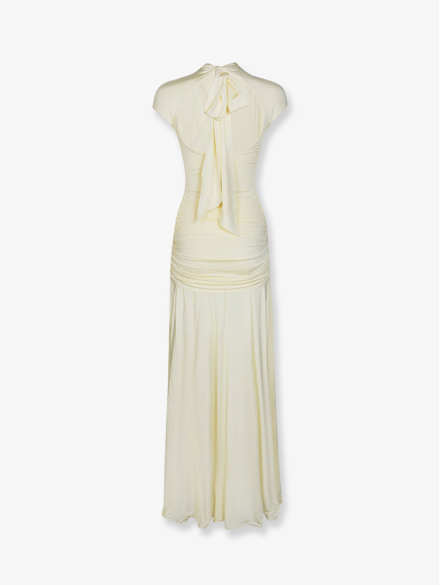 Self Portrait Women Draped Jersey Long Dress SELF-PORTRAIT