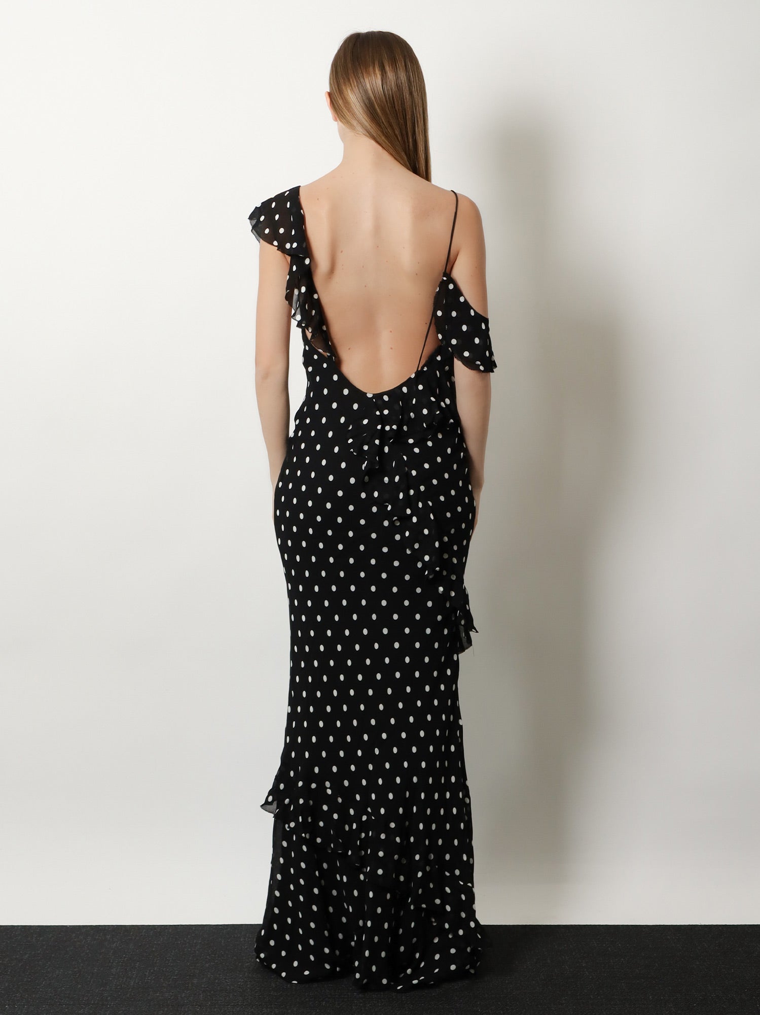 Self Portrait Women Polka-Dots Viscose Dress SELF-PORTRAIT