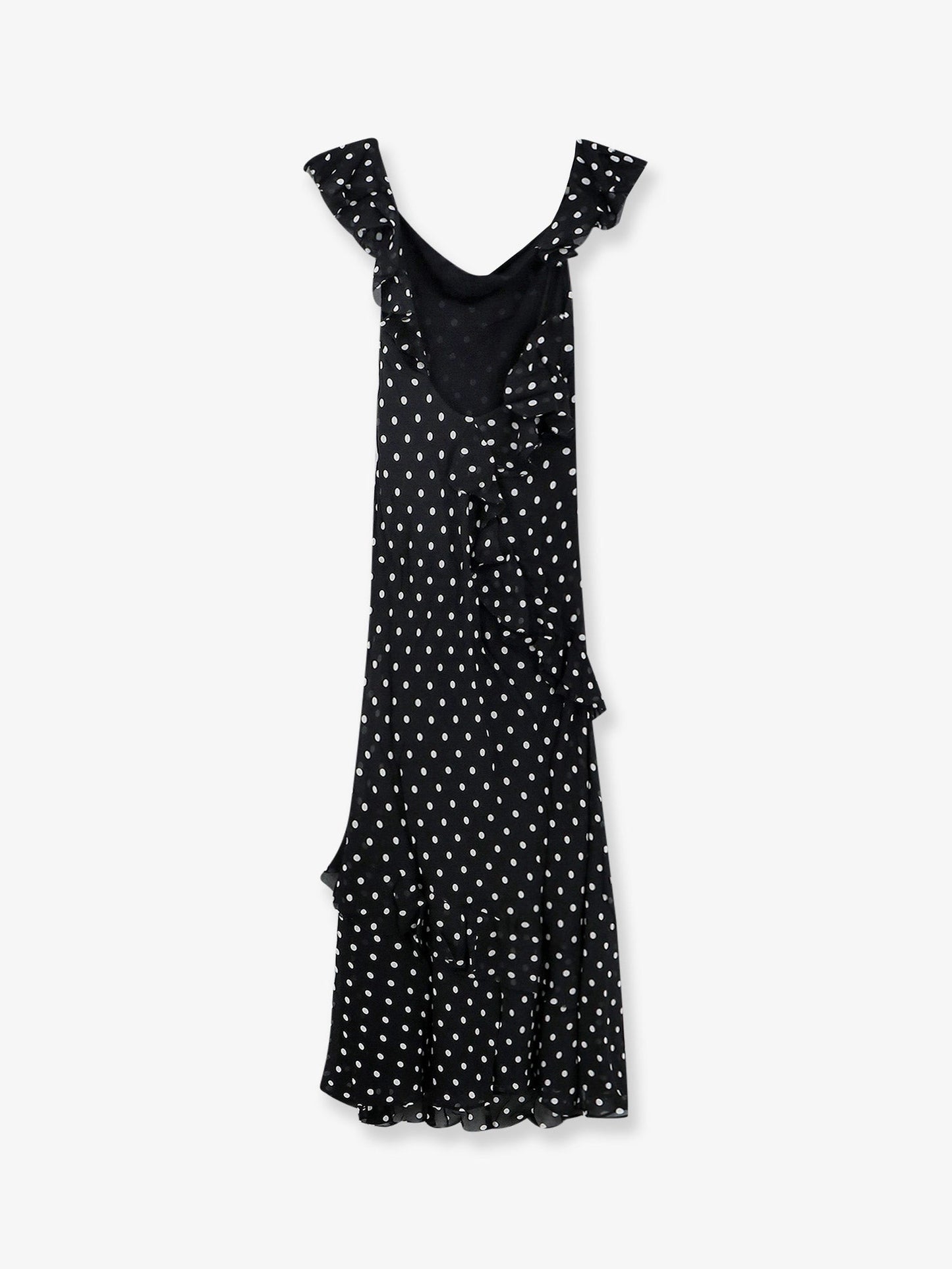 Self Portrait Women Polka-Dots Viscose Dress SELF-PORTRAIT