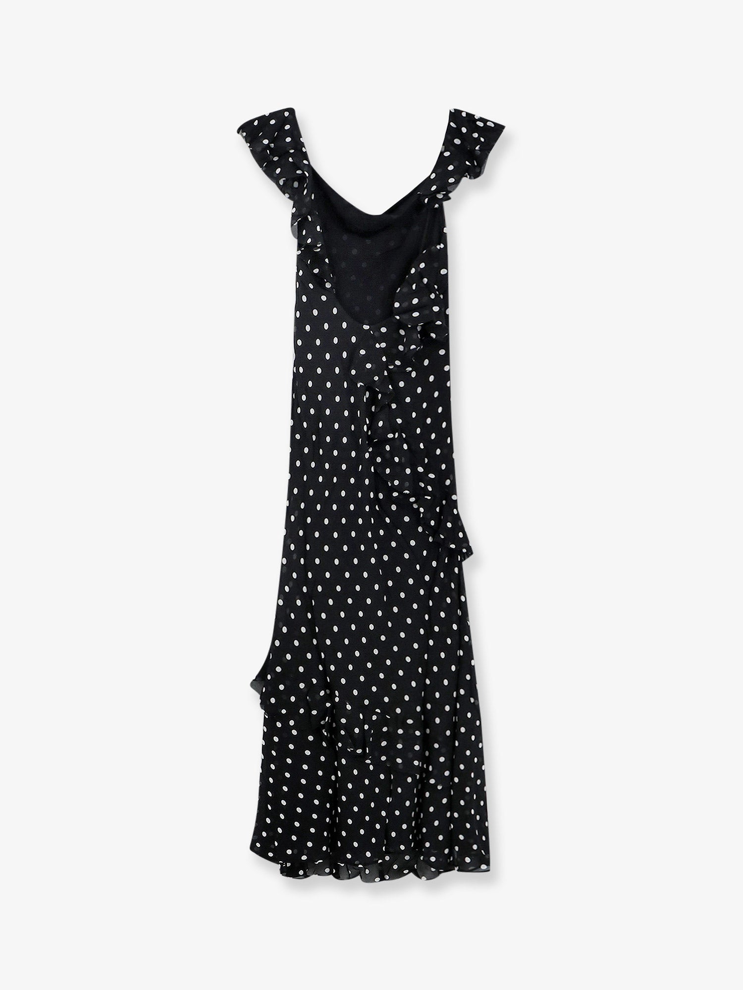Self Portrait Women Polka-Dots Viscose Dress SELF-PORTRAIT