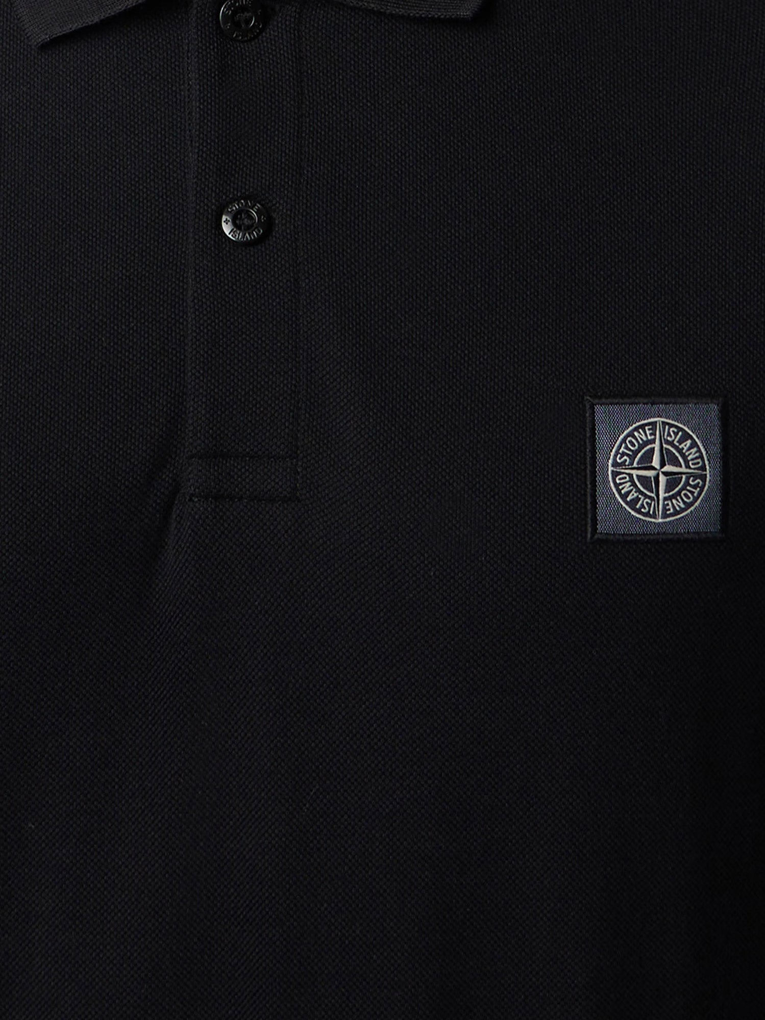 Stone Island Men Stretch Organic Cotton Polo Shirt STONE ISLAND