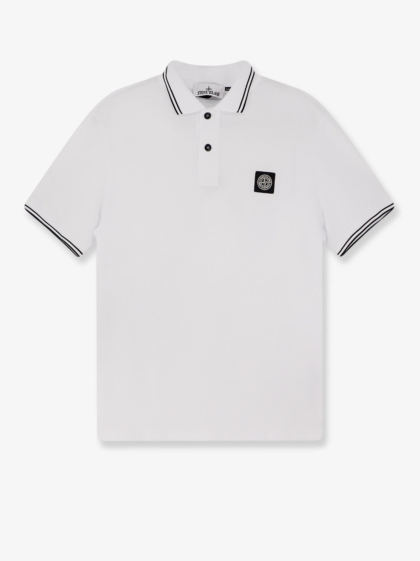 Stone Island Men Stretch Organic Cotton Polo Shirt STONE ISLAND