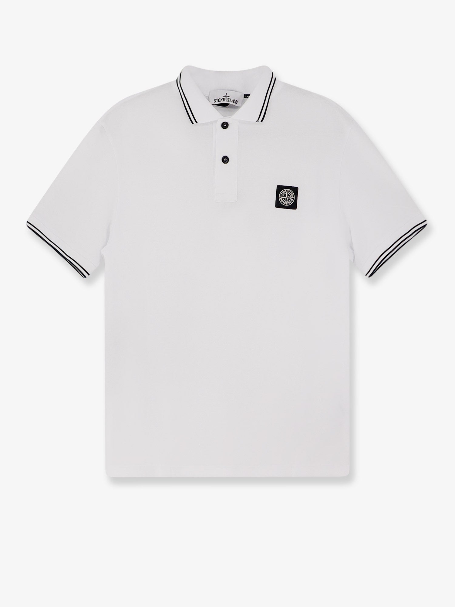 Stone Island Men Stretch Organic Cotton Polo Shirt STONE ISLAND
