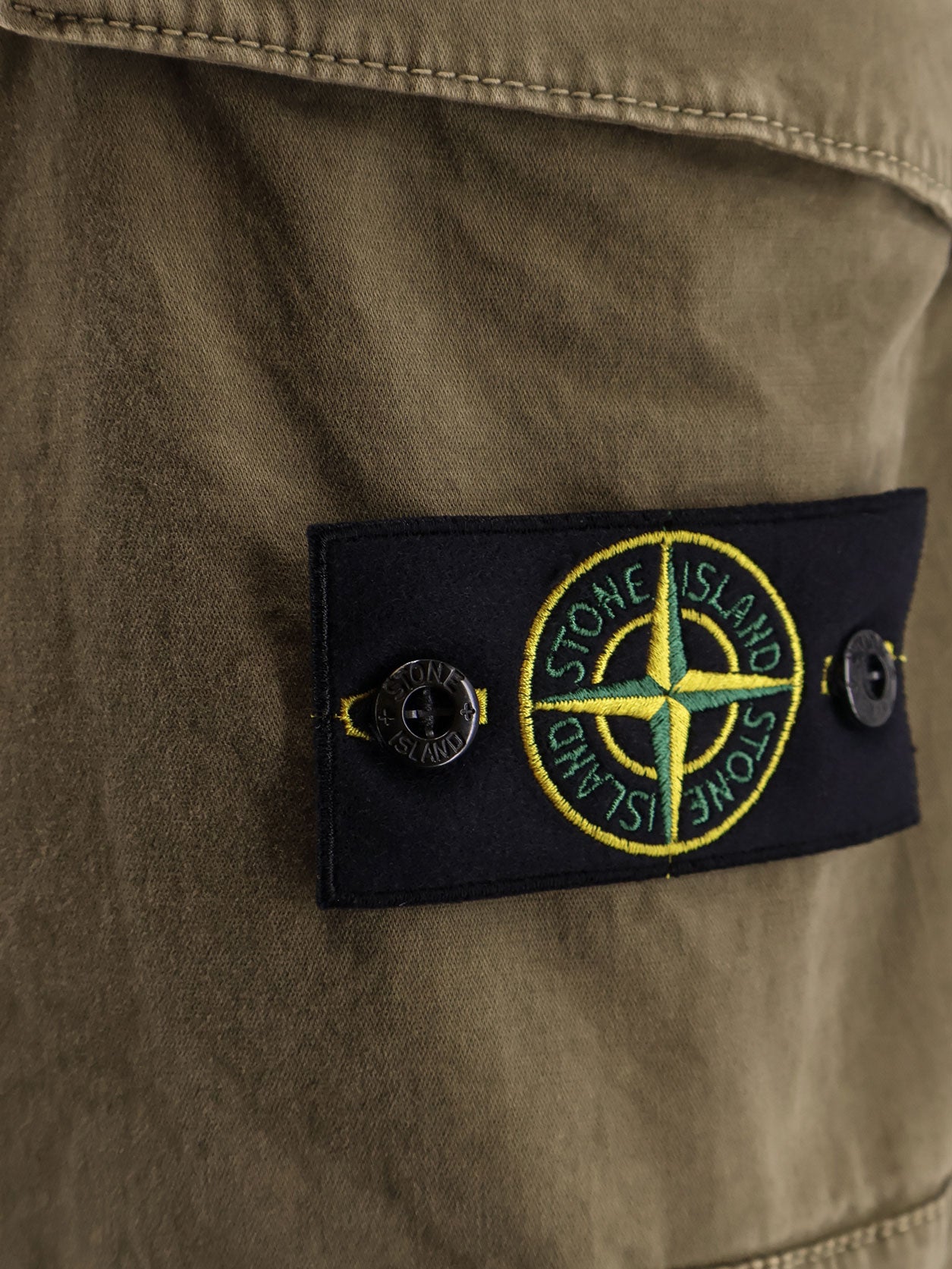 Stone Island Men Organic Cotton Shorts STONE ISLAND