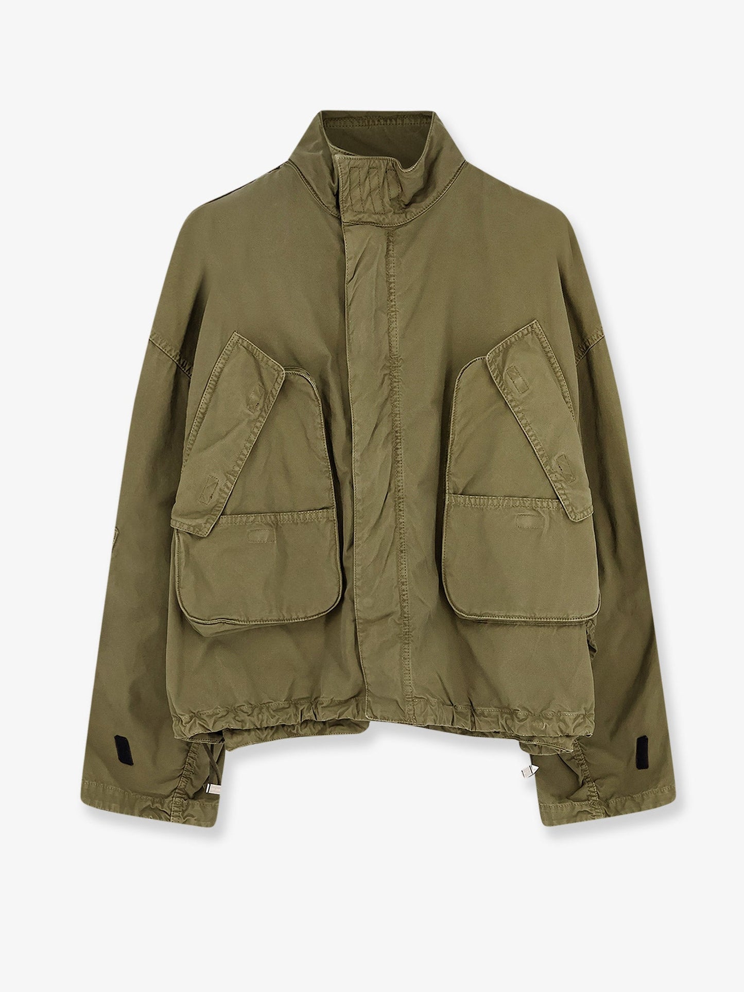 The Attico Women Military Cotton Bomber