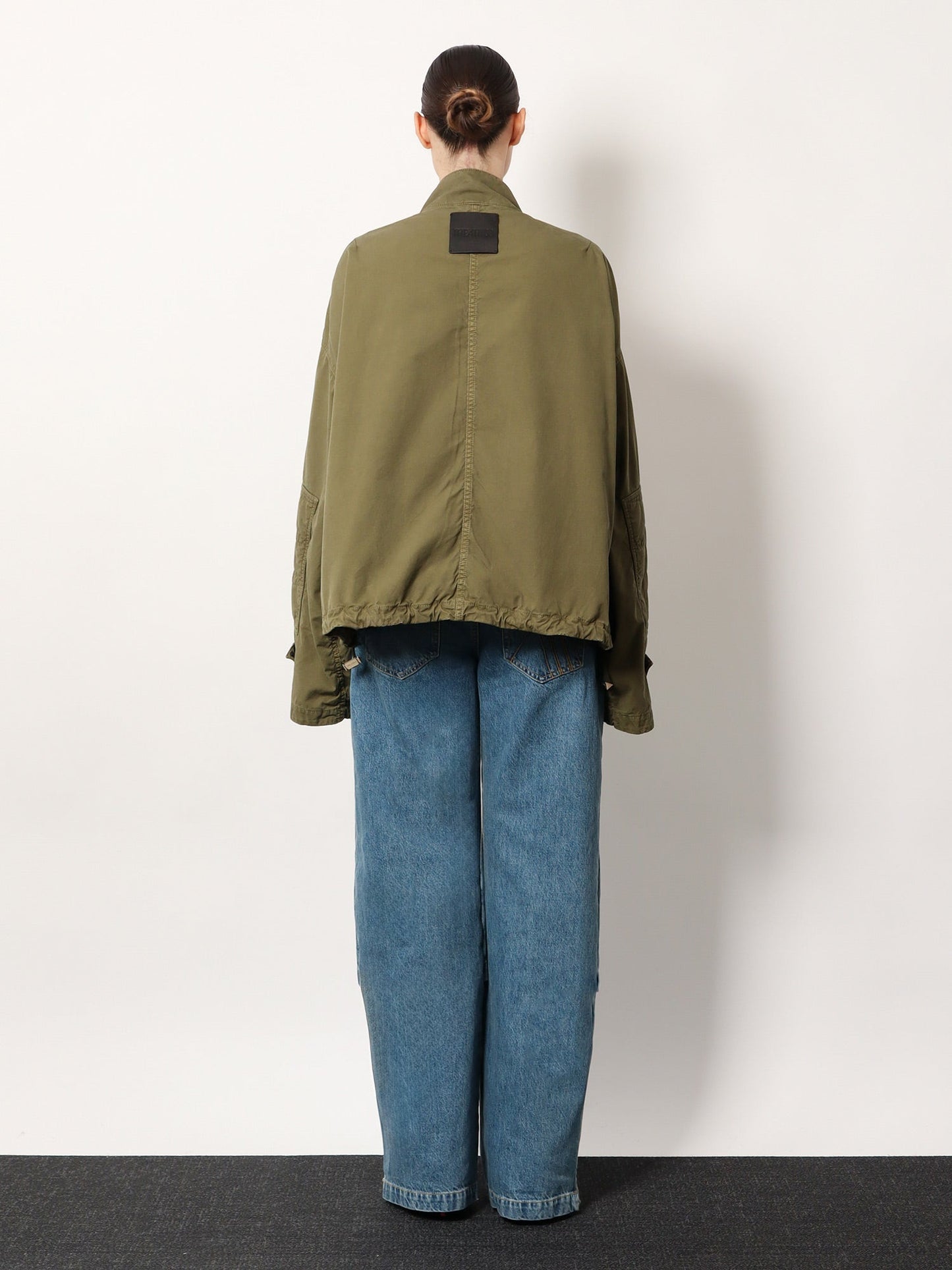 The Attico Women Military Cotton Bomber