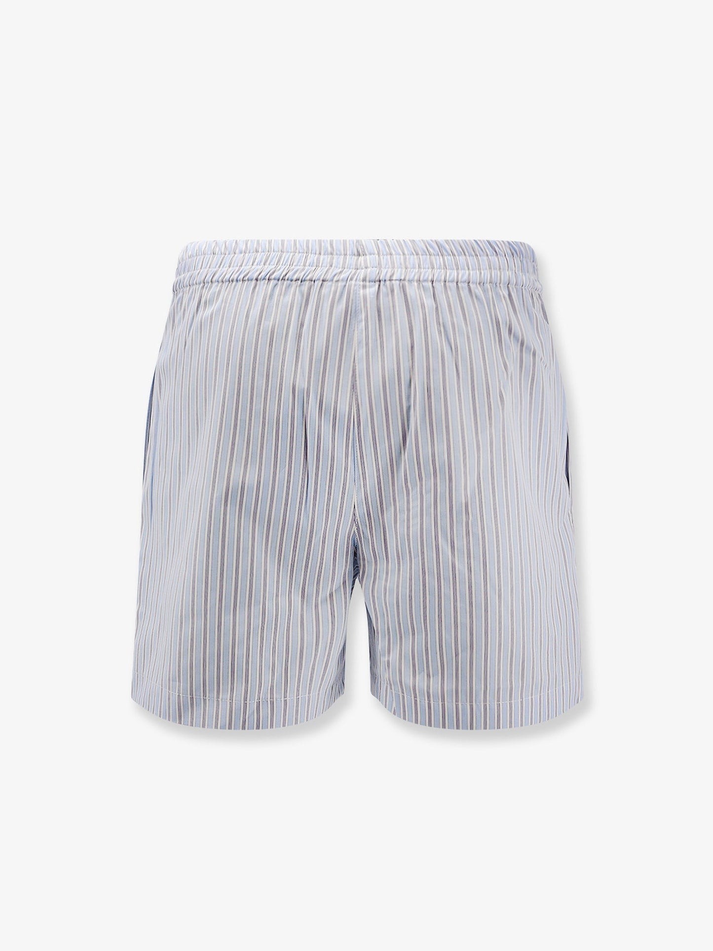 The Attico Women Striped Cotton Shorts THE ATTICO