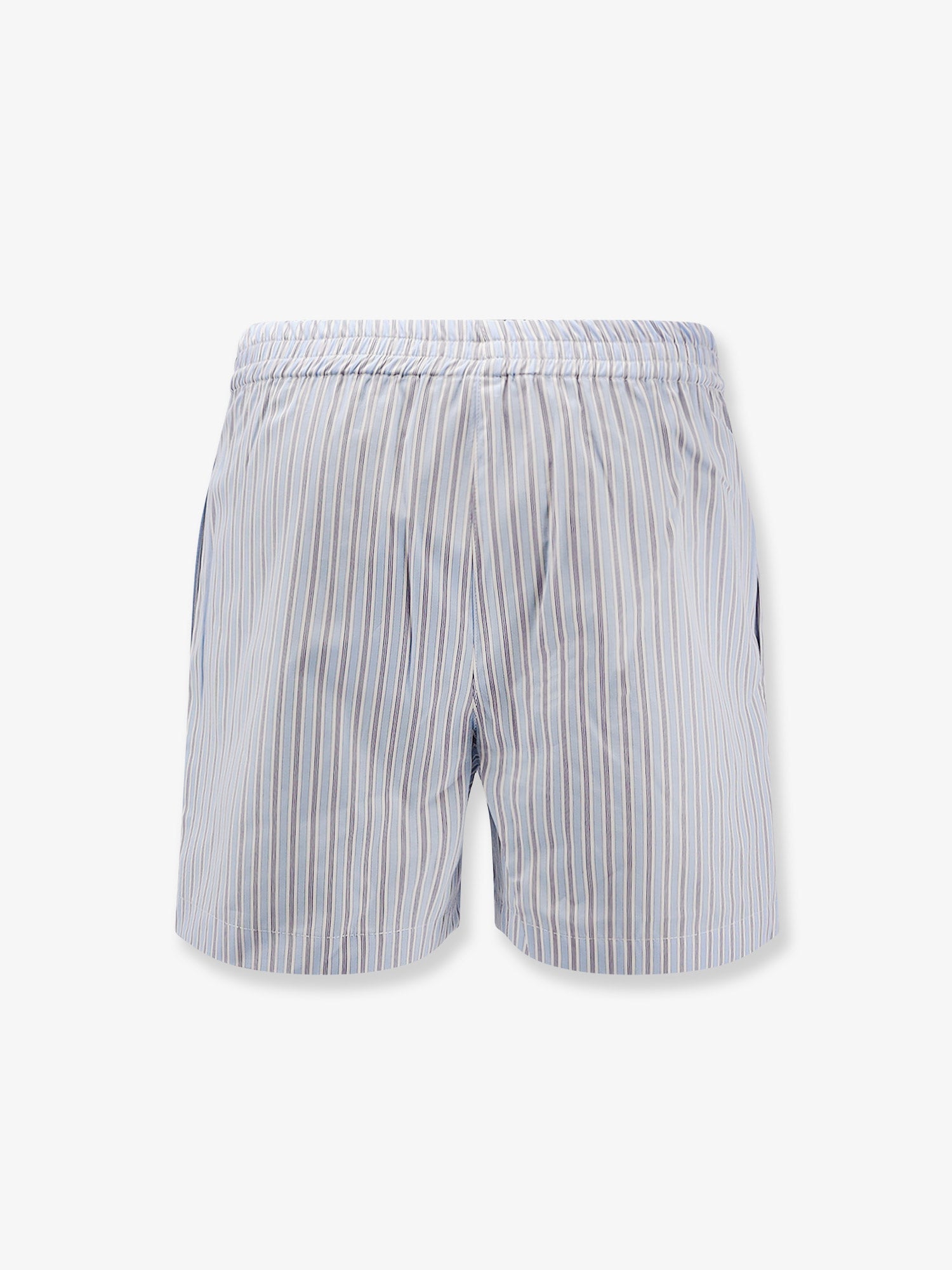 The Attico Women Striped Cotton Shorts THE ATTICO