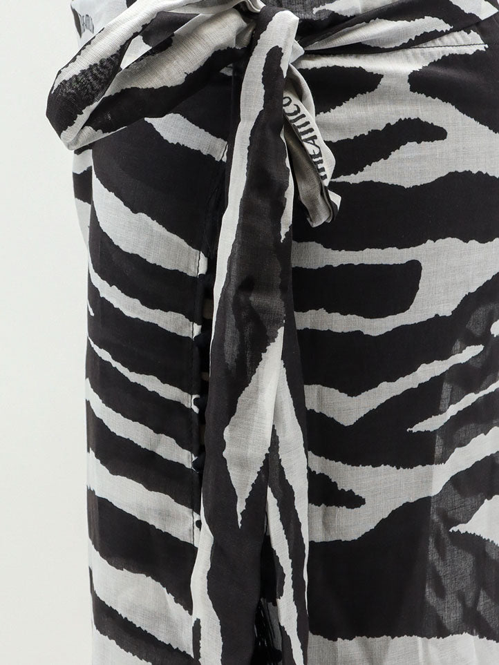 The Attico Women Pareo Cotton Skirt THE ATTICO