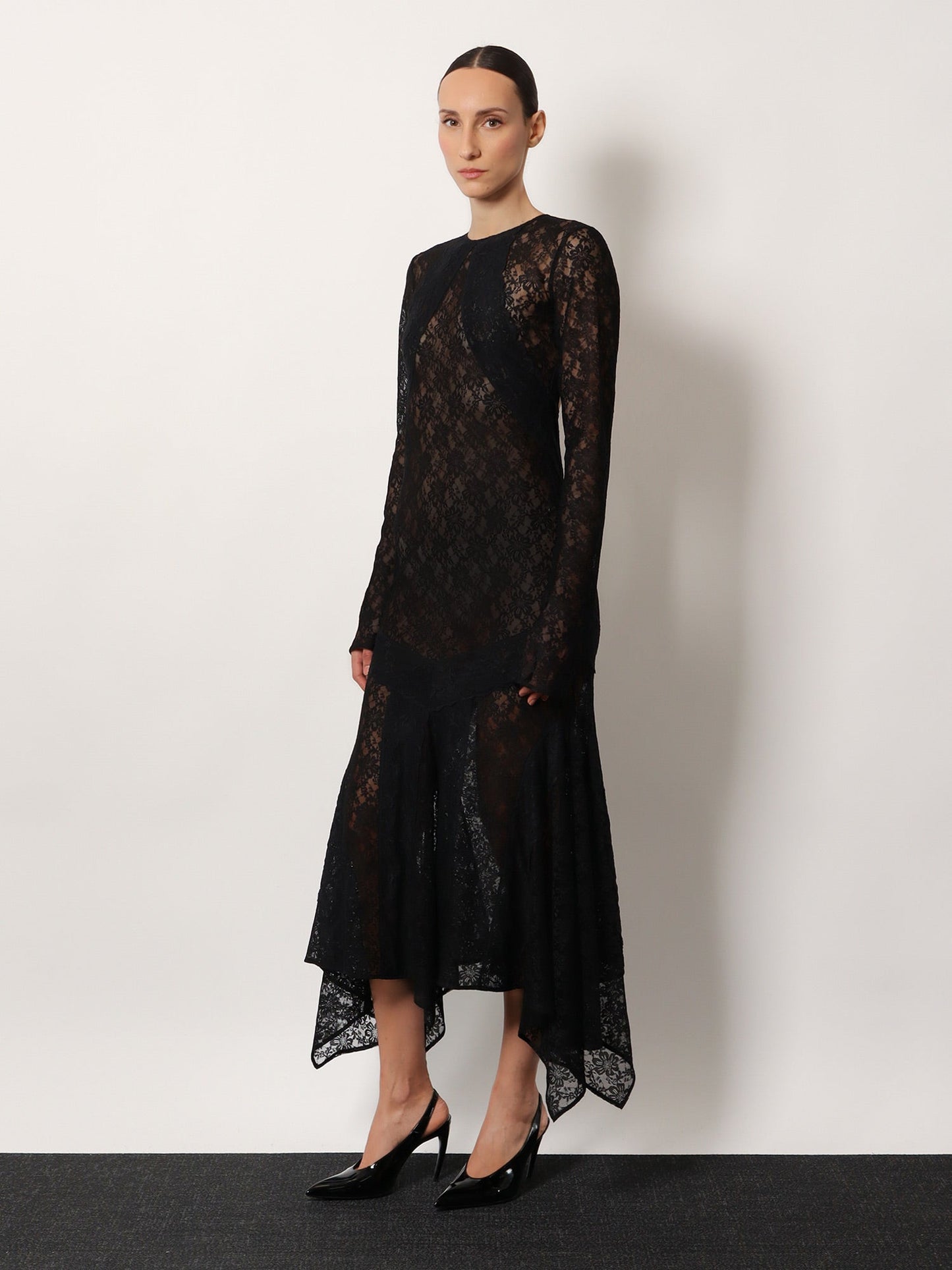The Attico Women Lace Dress THE ATTICO