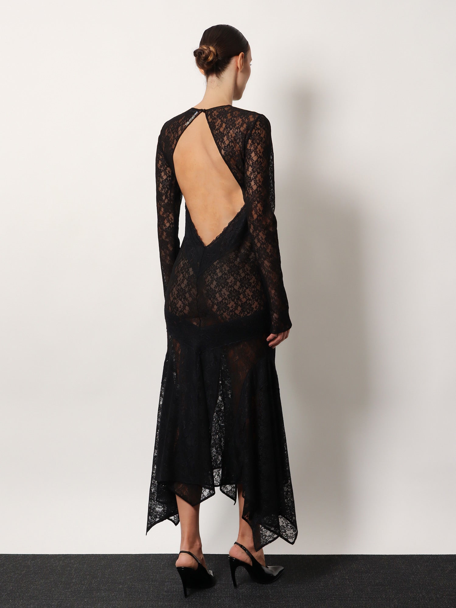 The Attico Women Lace Dress THE ATTICO