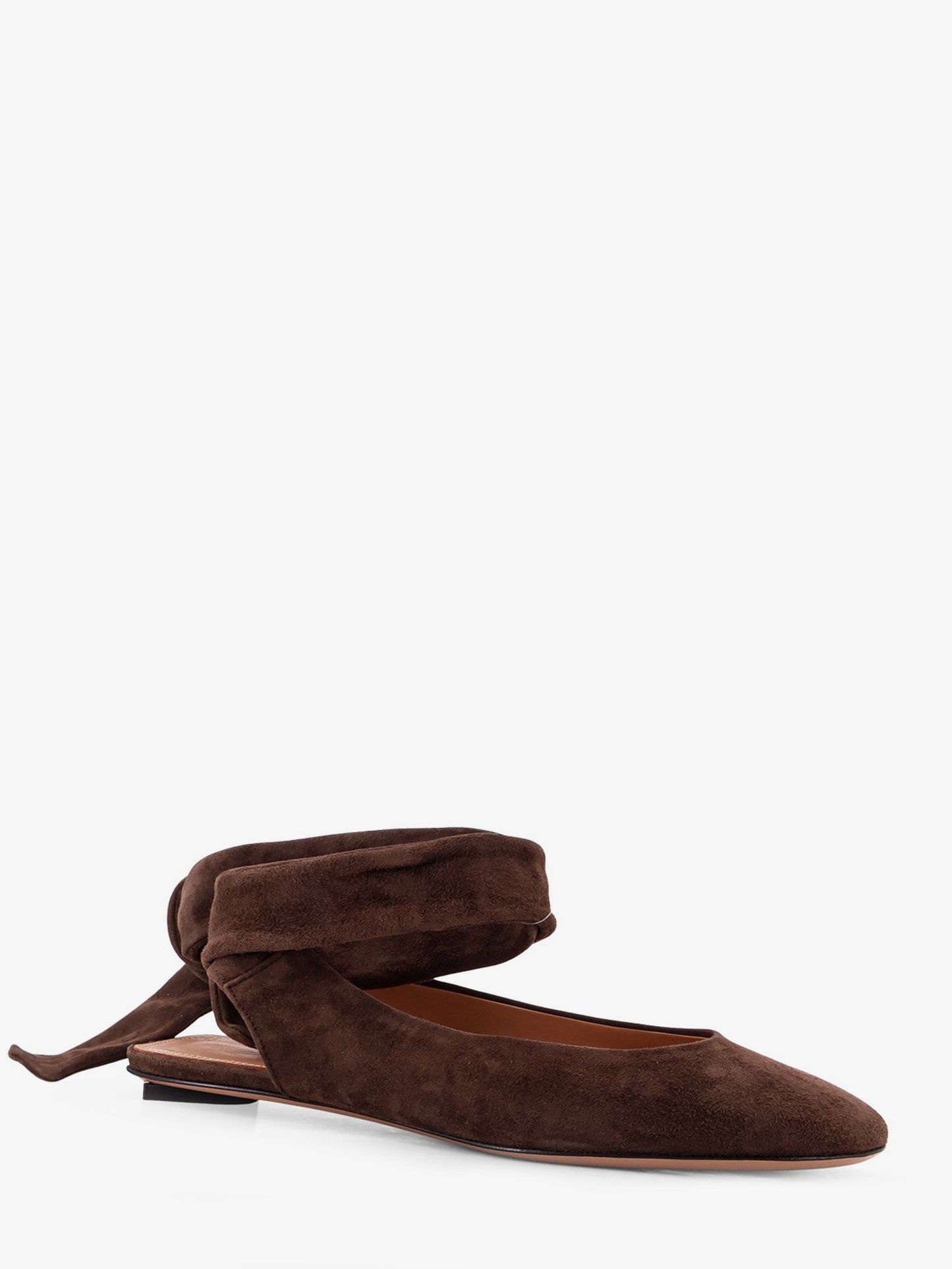 The Attico Women Cloe Suede Ballerinas THE ATTICO