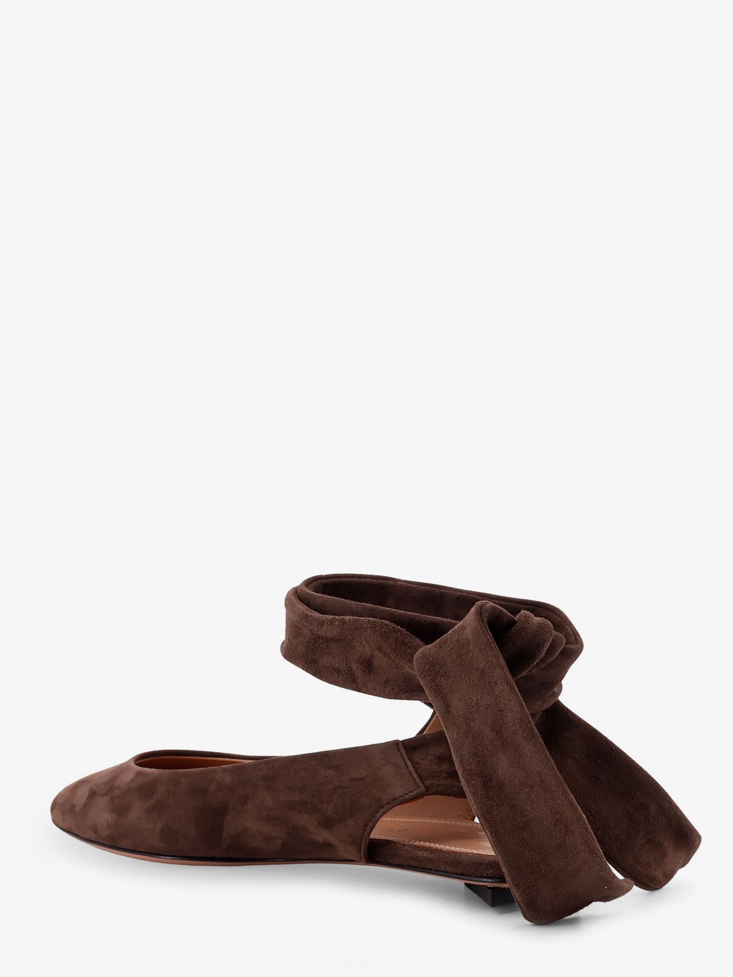 The Attico Women Cloe Suede Ballerinas THE ATTICO