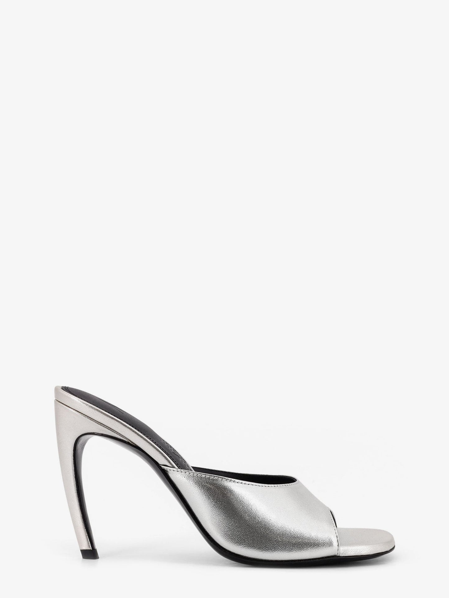 The Attico Women Laminated Leather Betta Sandals THE ATTICO