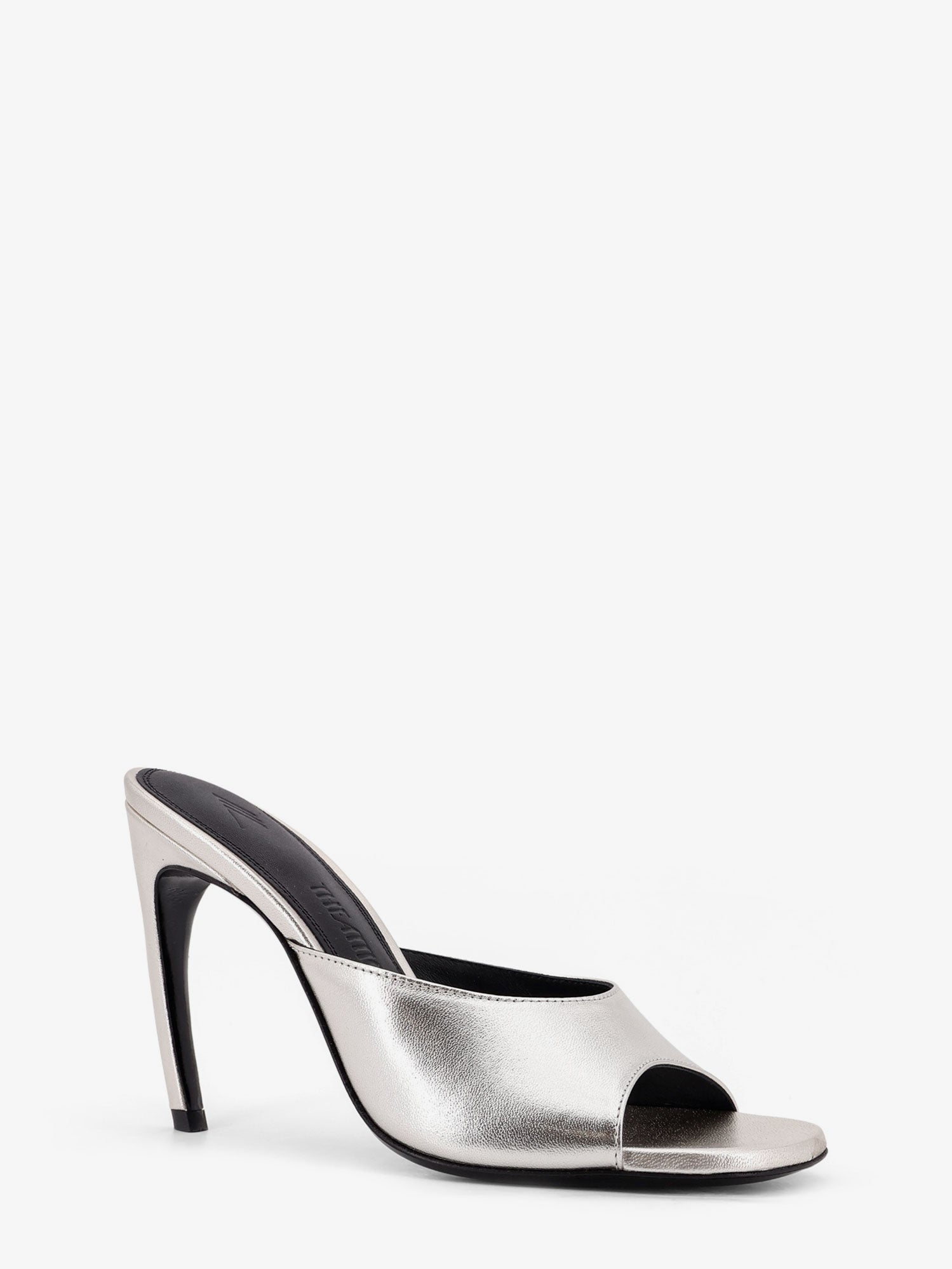 The Attico Women Laminated Leather Betta Sandals THE ATTICO