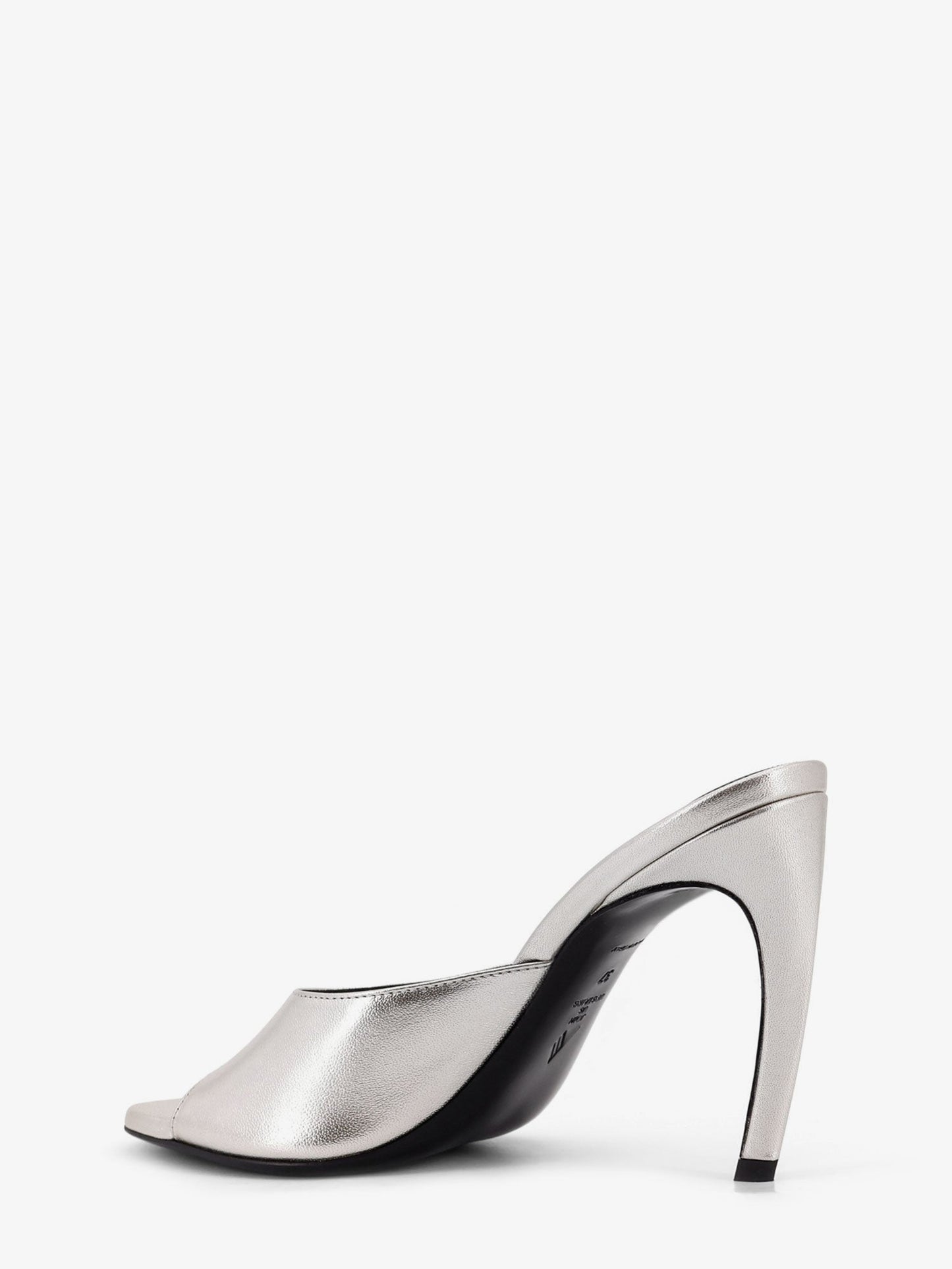 The Attico Women Laminated Leather Betta Sandals THE ATTICO