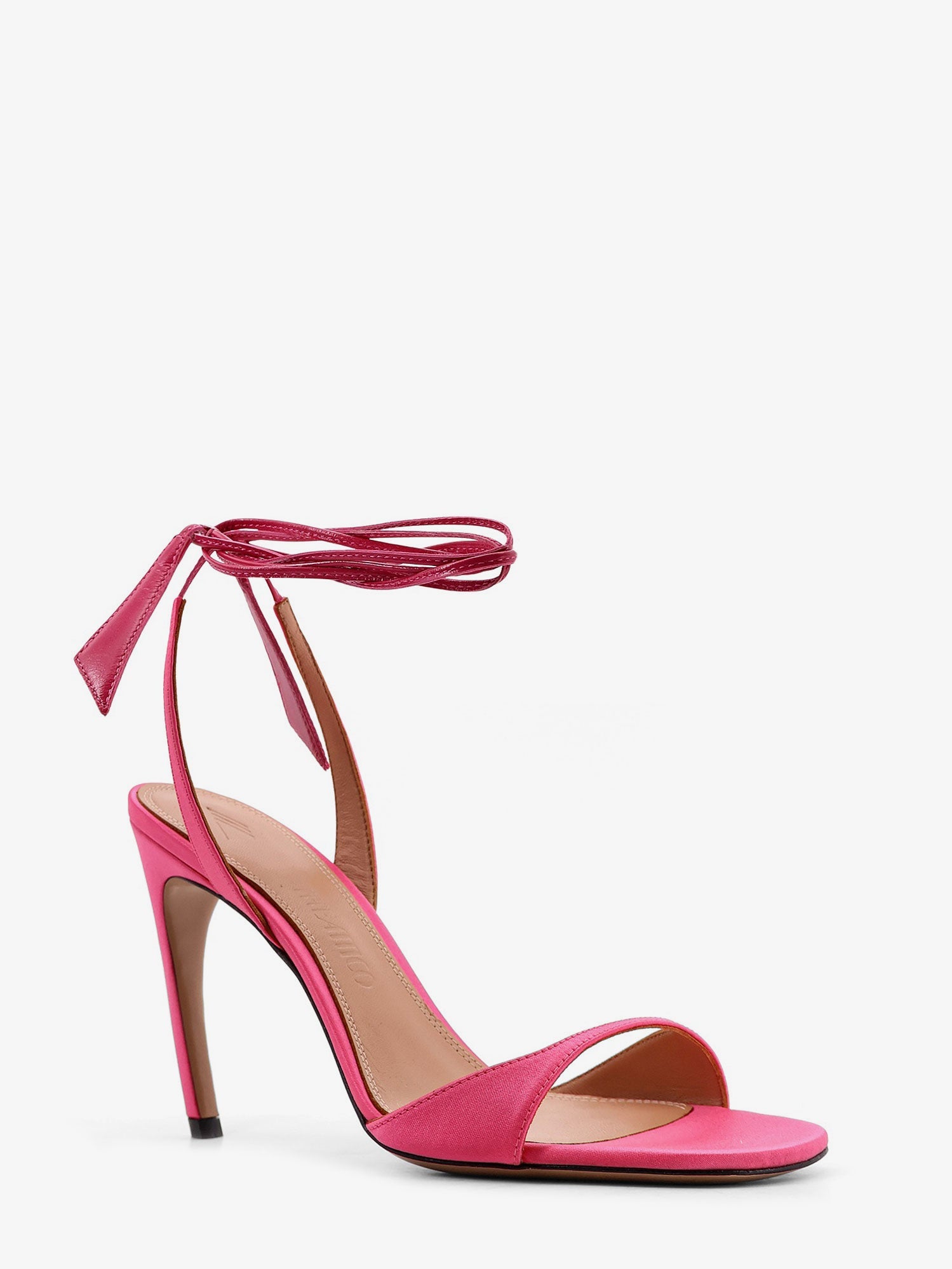 The Attico Women Ora Satin Sandals THE ATTICO