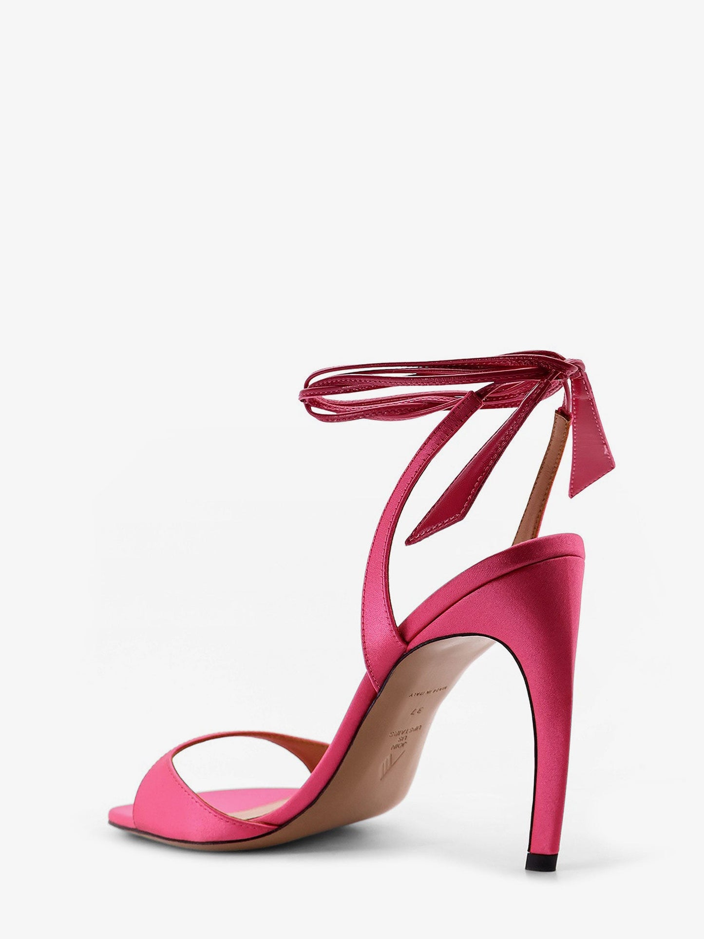The Attico Women Ora Satin Sandals THE ATTICO