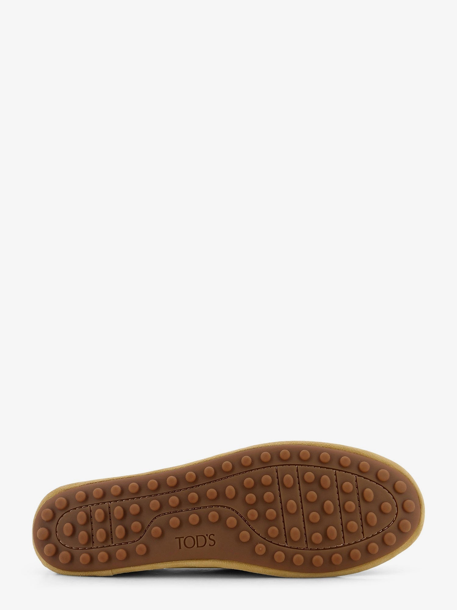 Tod's Women Leather Ballerina With Gomminos Detail On The Back TOD'S