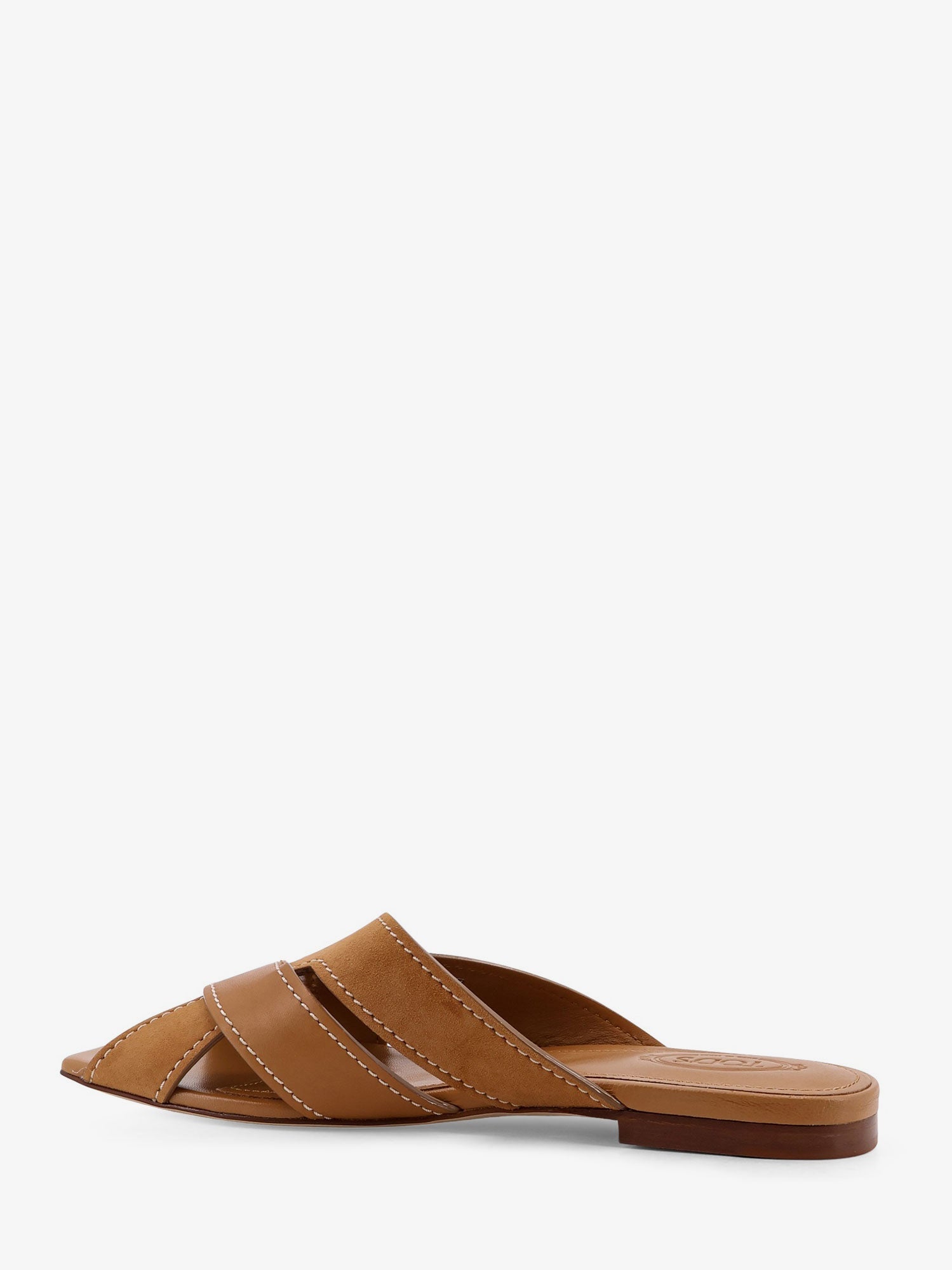 Tod's Women Leather Sandals With Suede Detail TOD'S