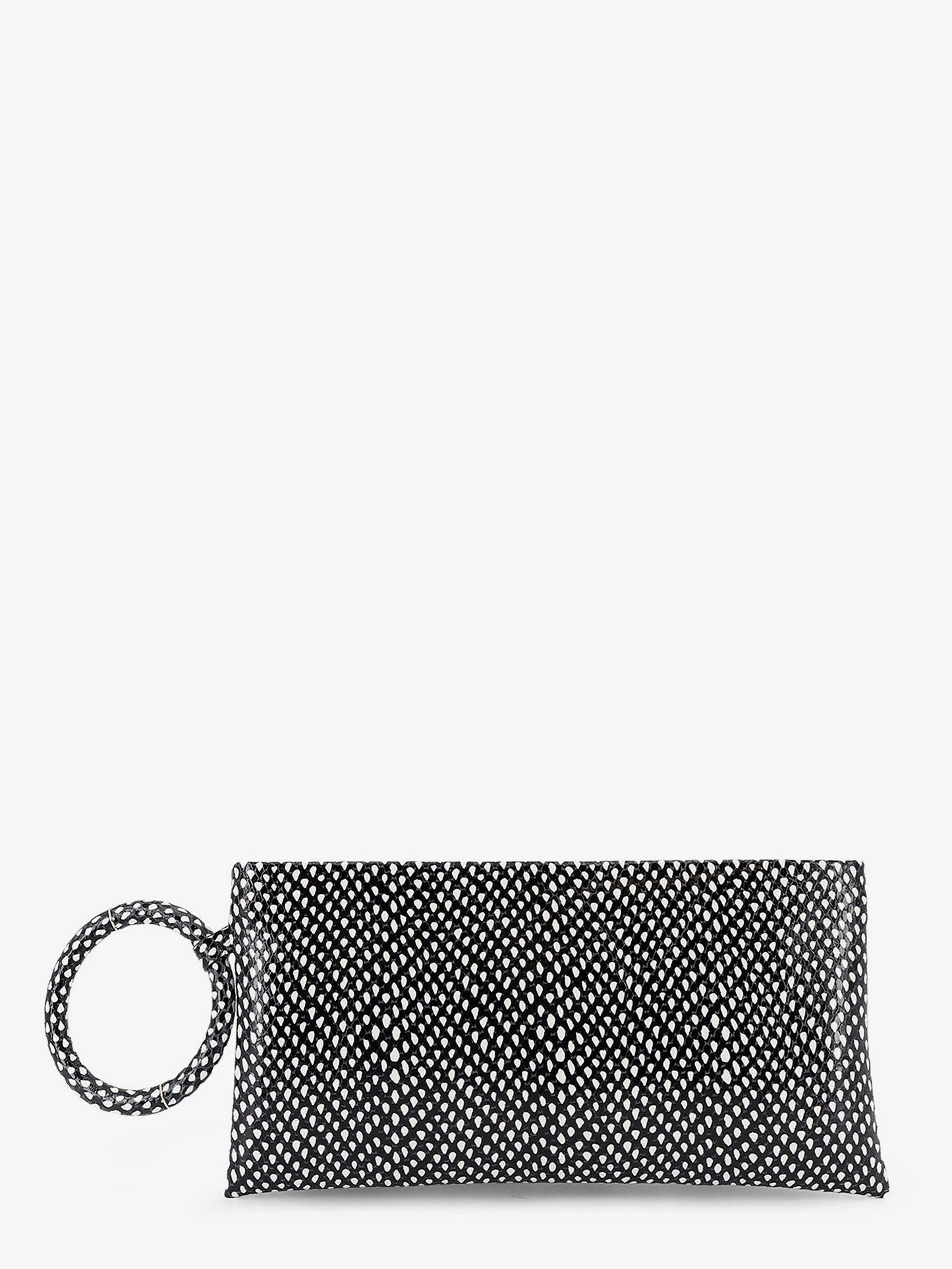 Tom Ford Women Aura Leather Clutch Bag With Snake Motif TOM FORD