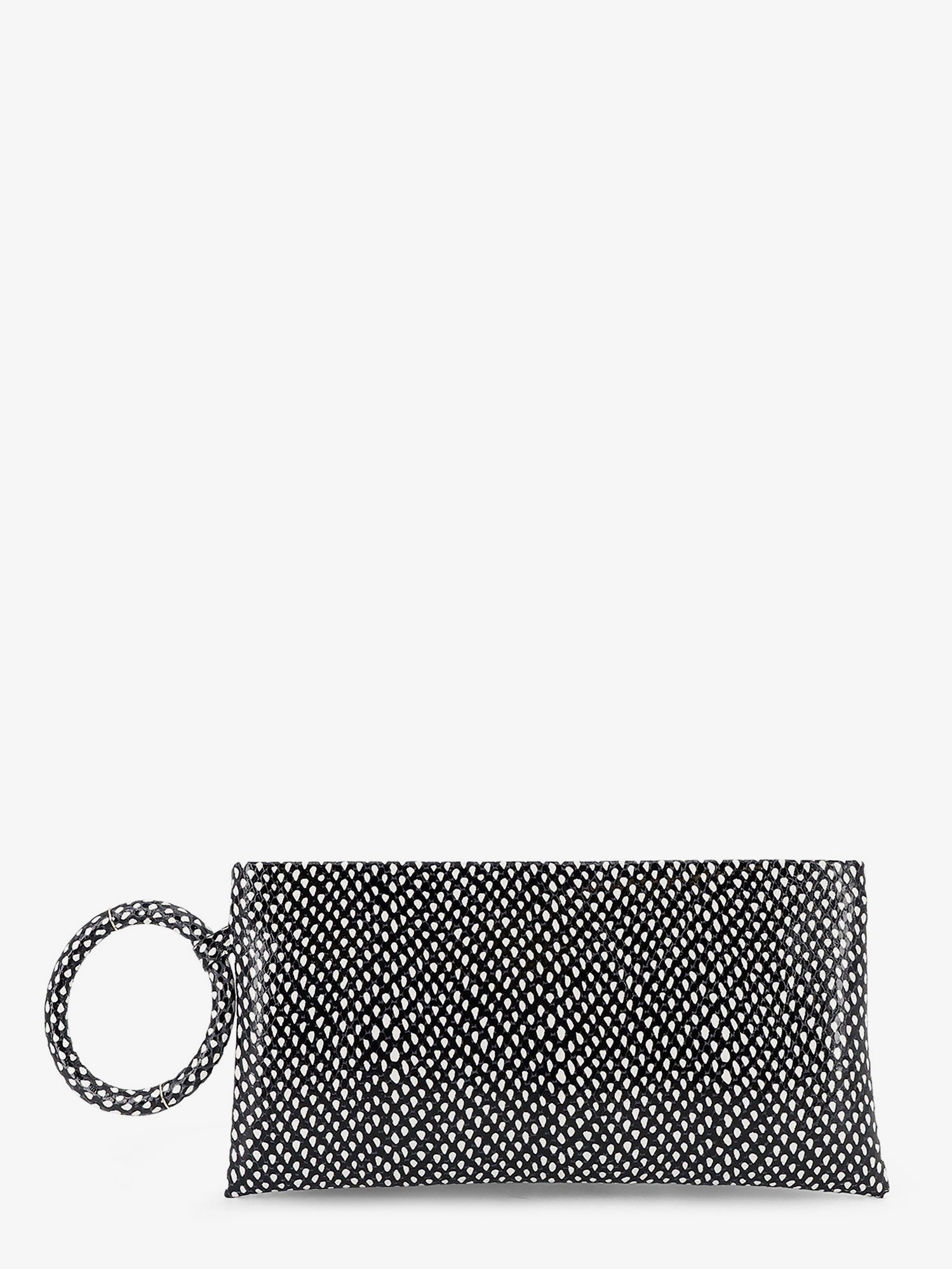 Tom Ford Women Aura Leather Clutch Bag With Snake Motif TOM FORD