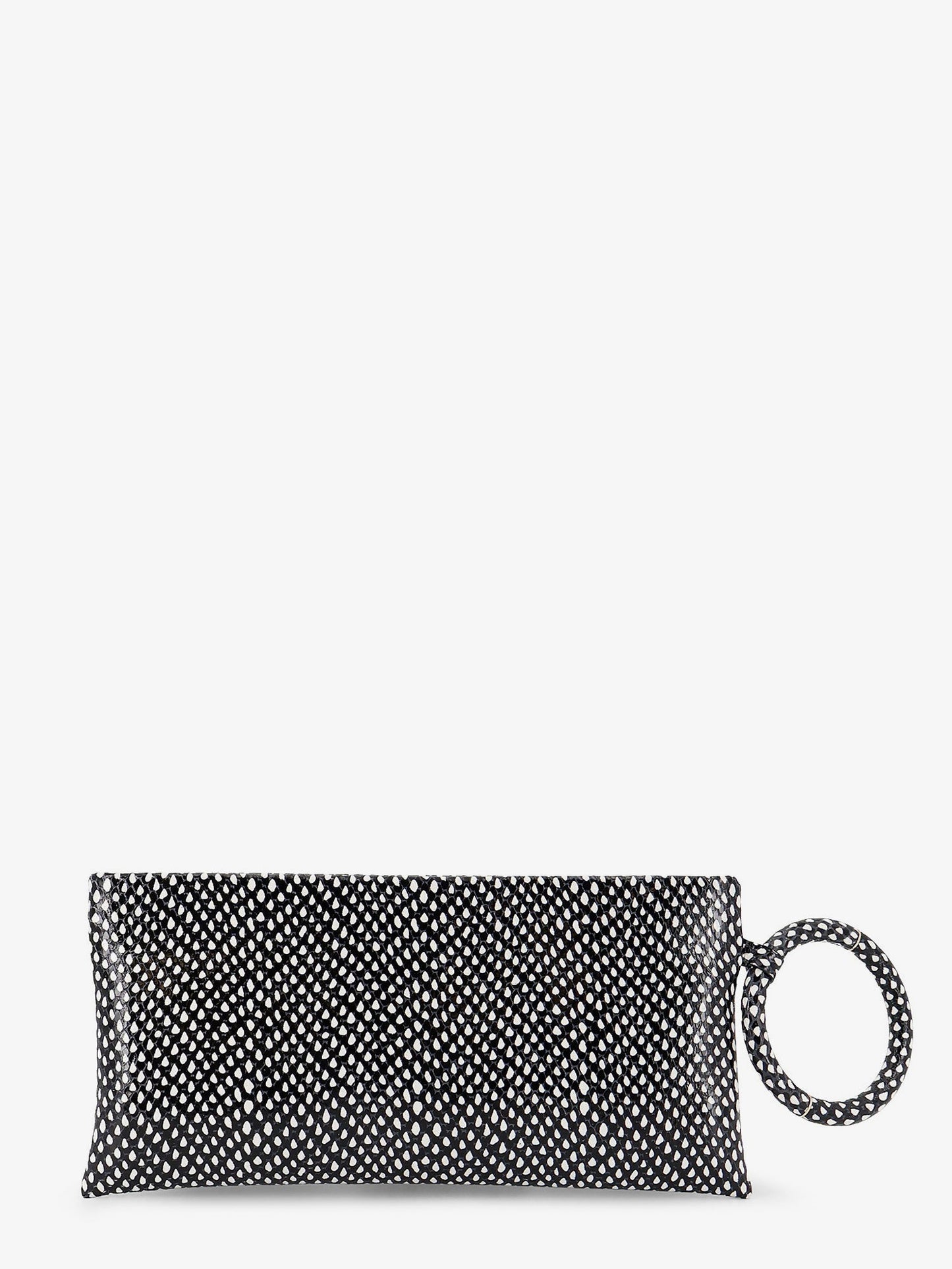 Tom Ford Women Aura Leather Clutch Bag With Snake Motif TOM FORD