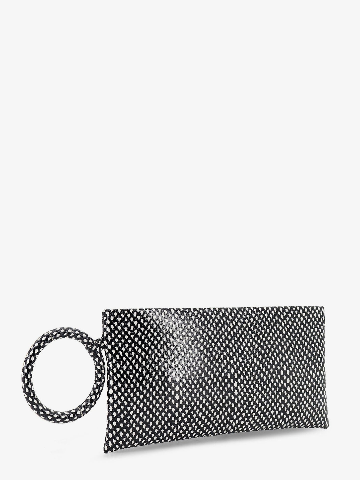 Tom Ford Women Aura Leather Clutch Bag With Snake Motif TOM FORD