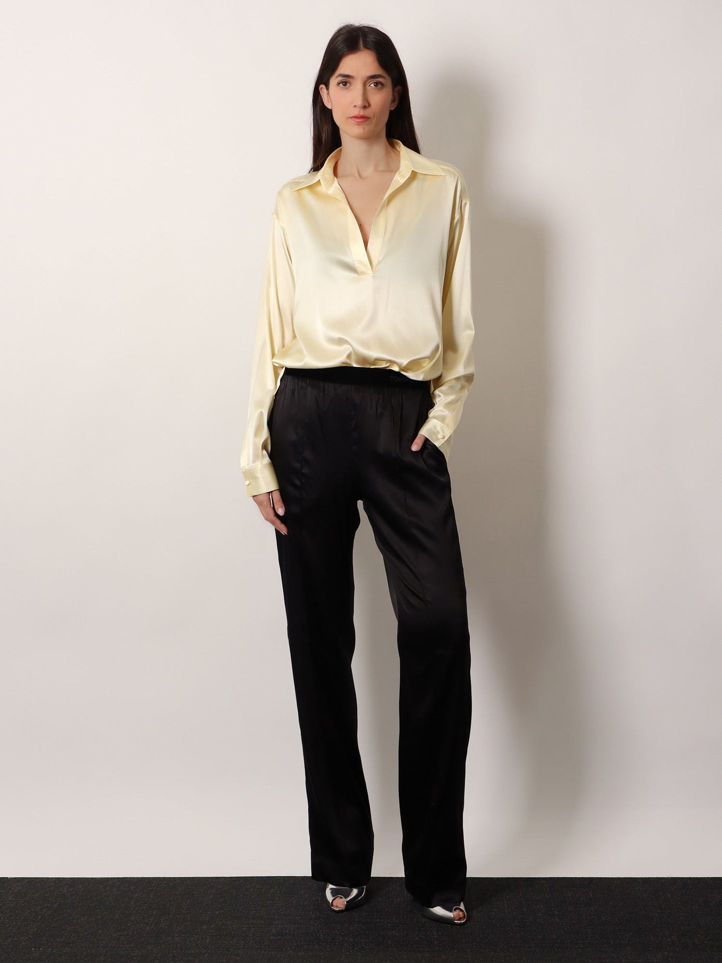 Tom Ford Women Pyjamas Stretch Satin Trousers TOM FORD