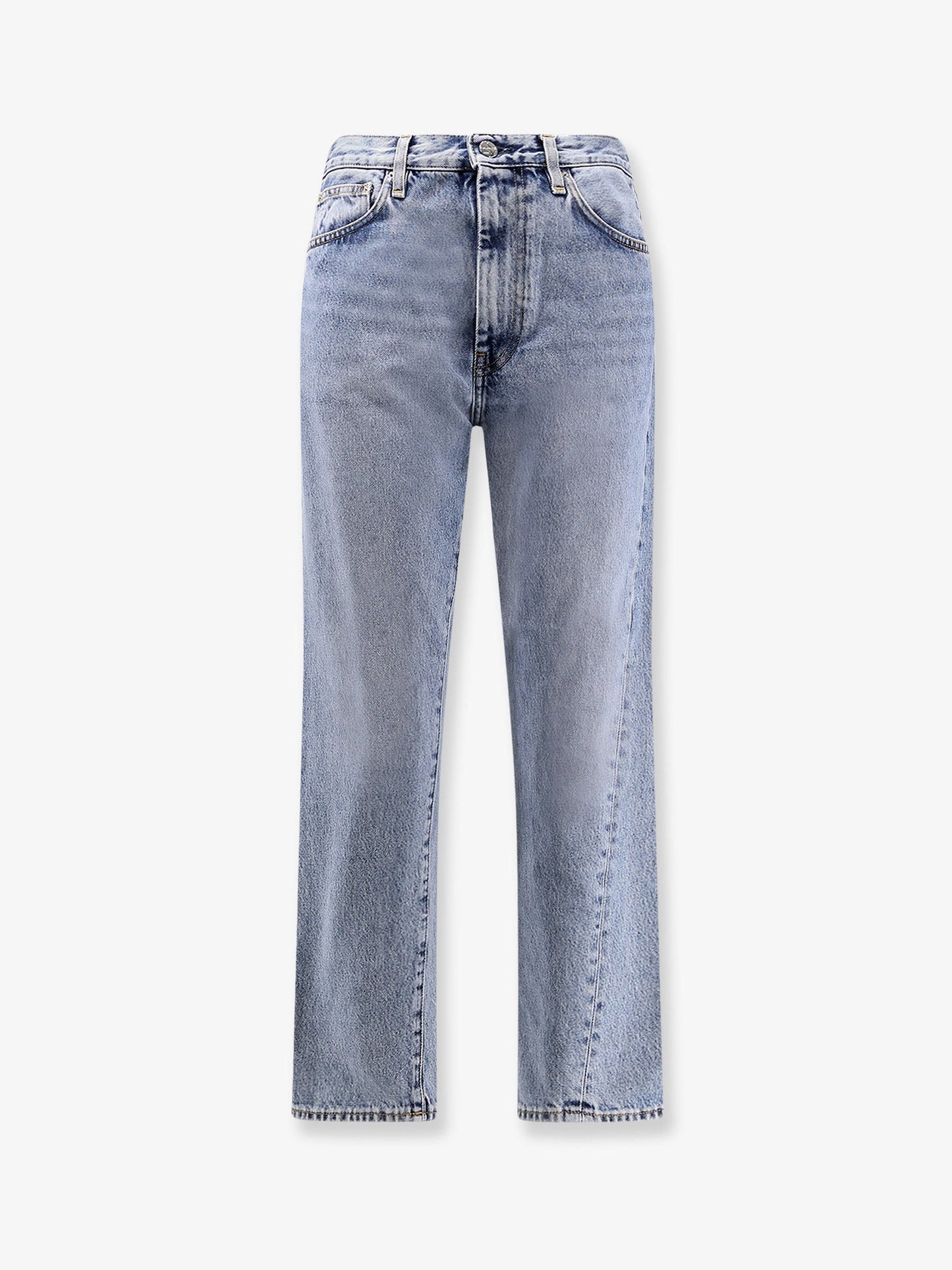 Toteme Women Twisted Seam Organic Cotton Jeans TOTEME