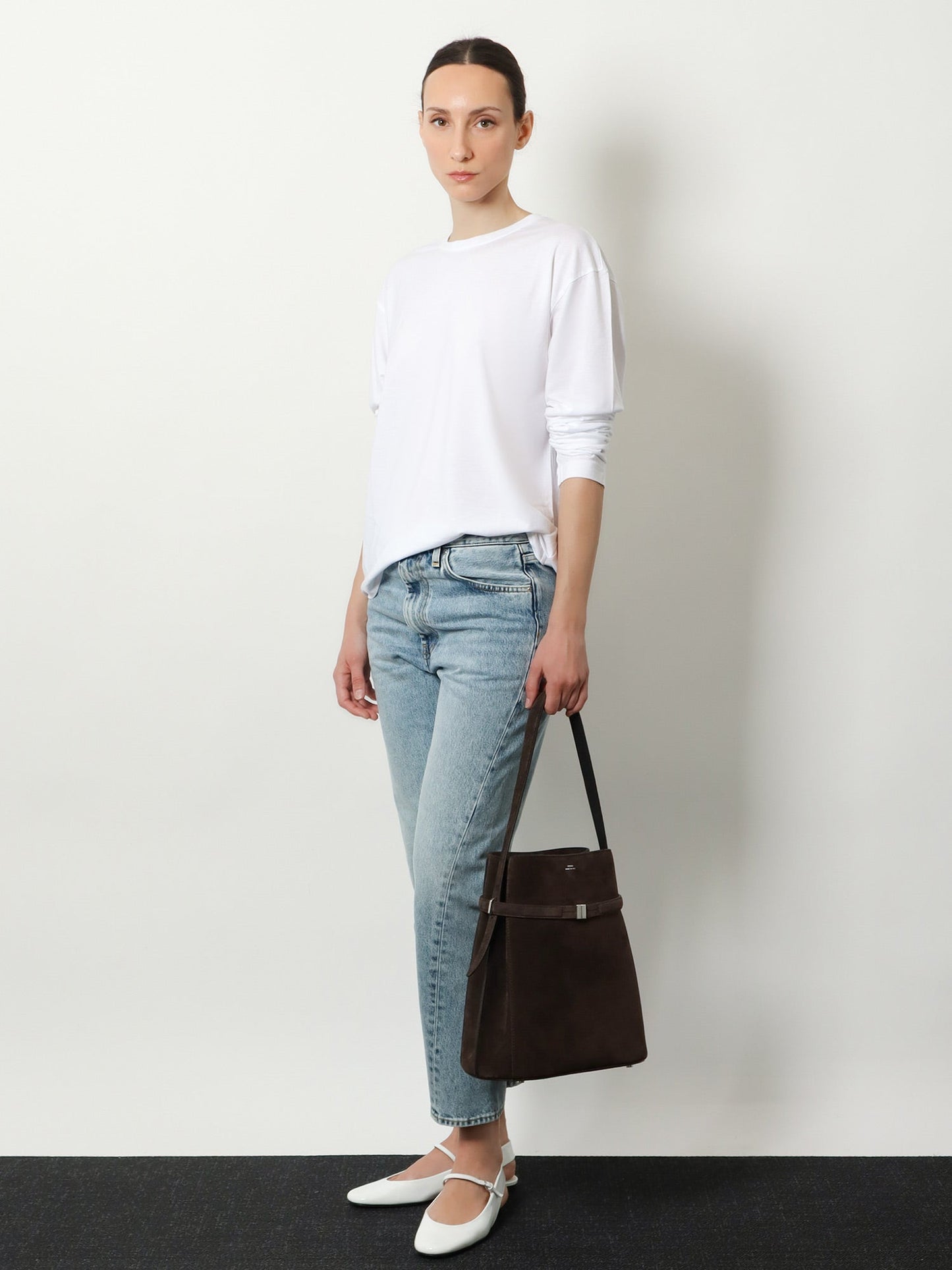 Toteme Women Twisted Seam Organic Cotton Jeans TOTEME