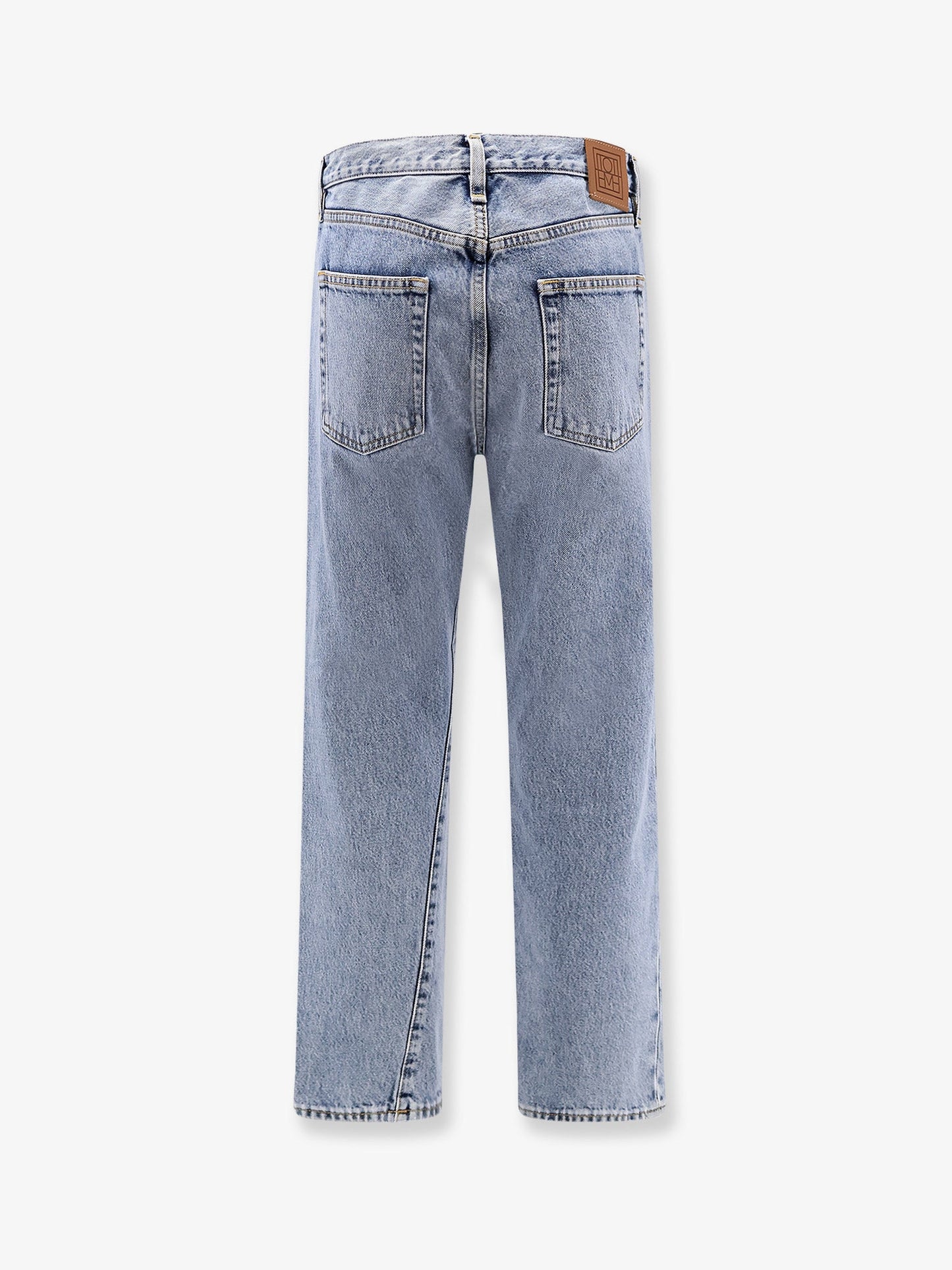 Toteme Women Twisted Seam Organic Cotton Jeans TOTEME