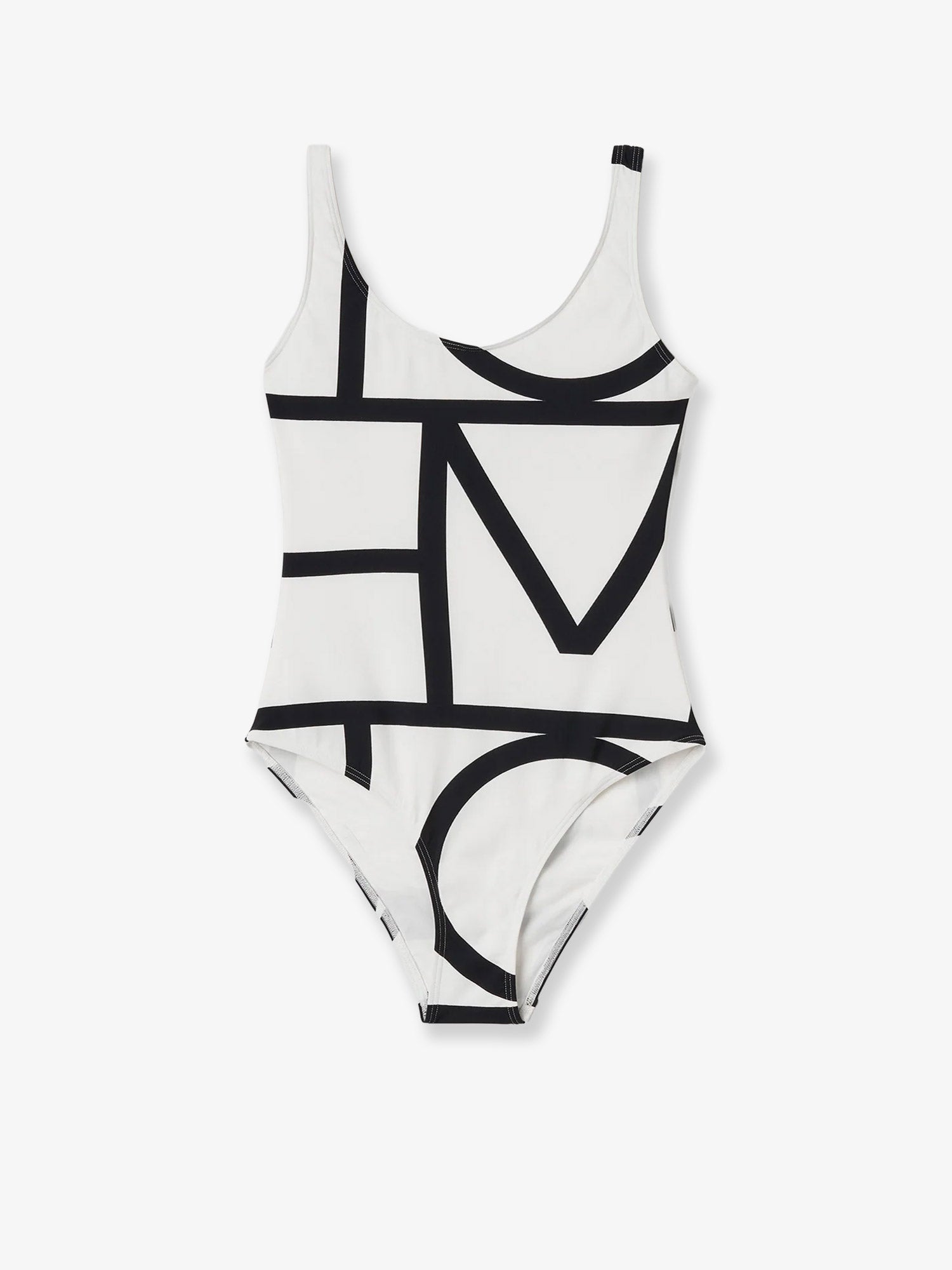 Toteme Women One-Piece Swimsuit With Monogram Print TOTEME
