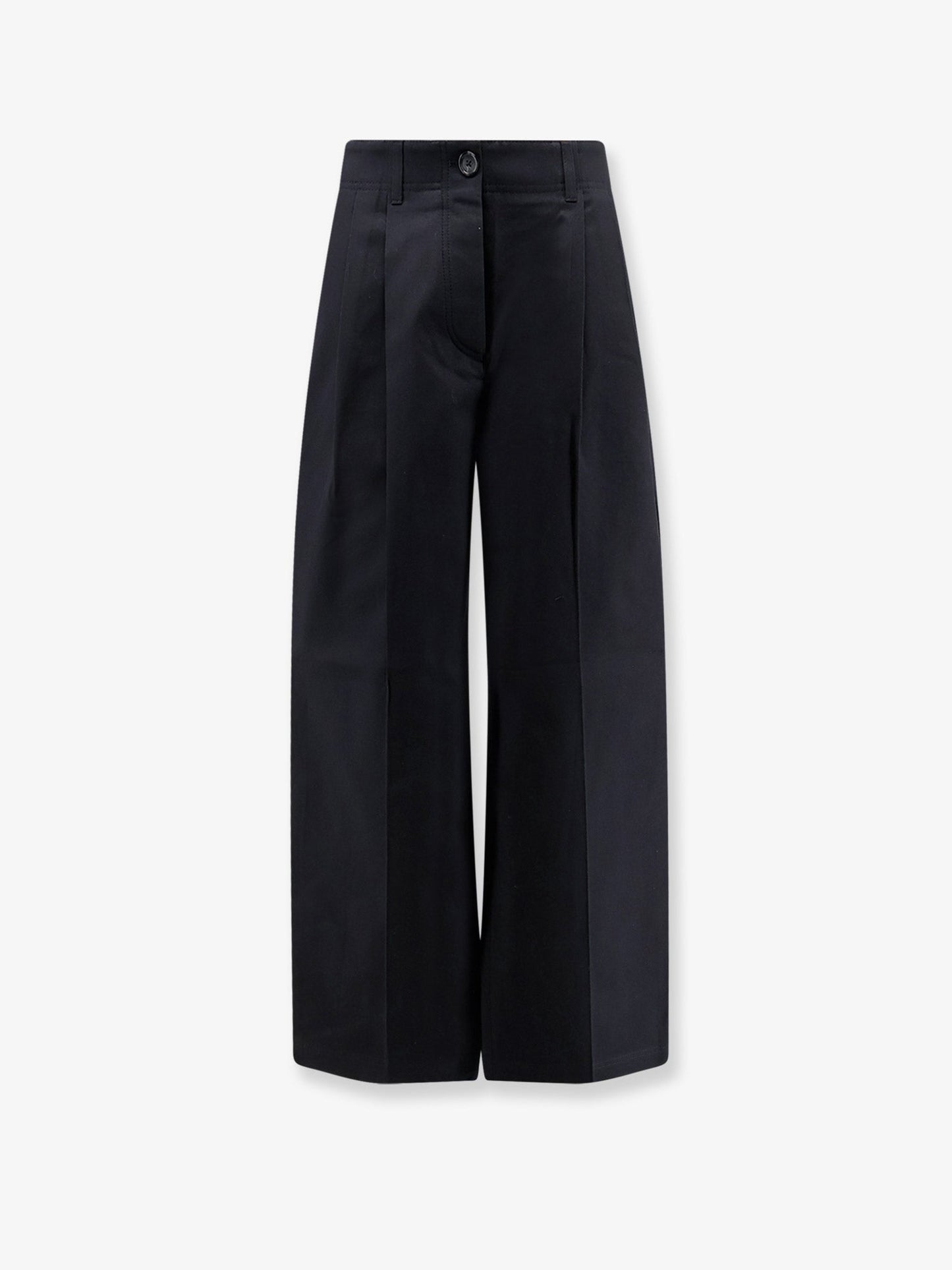 Toteme Women Relaxed Cotton Trousers TOTEME