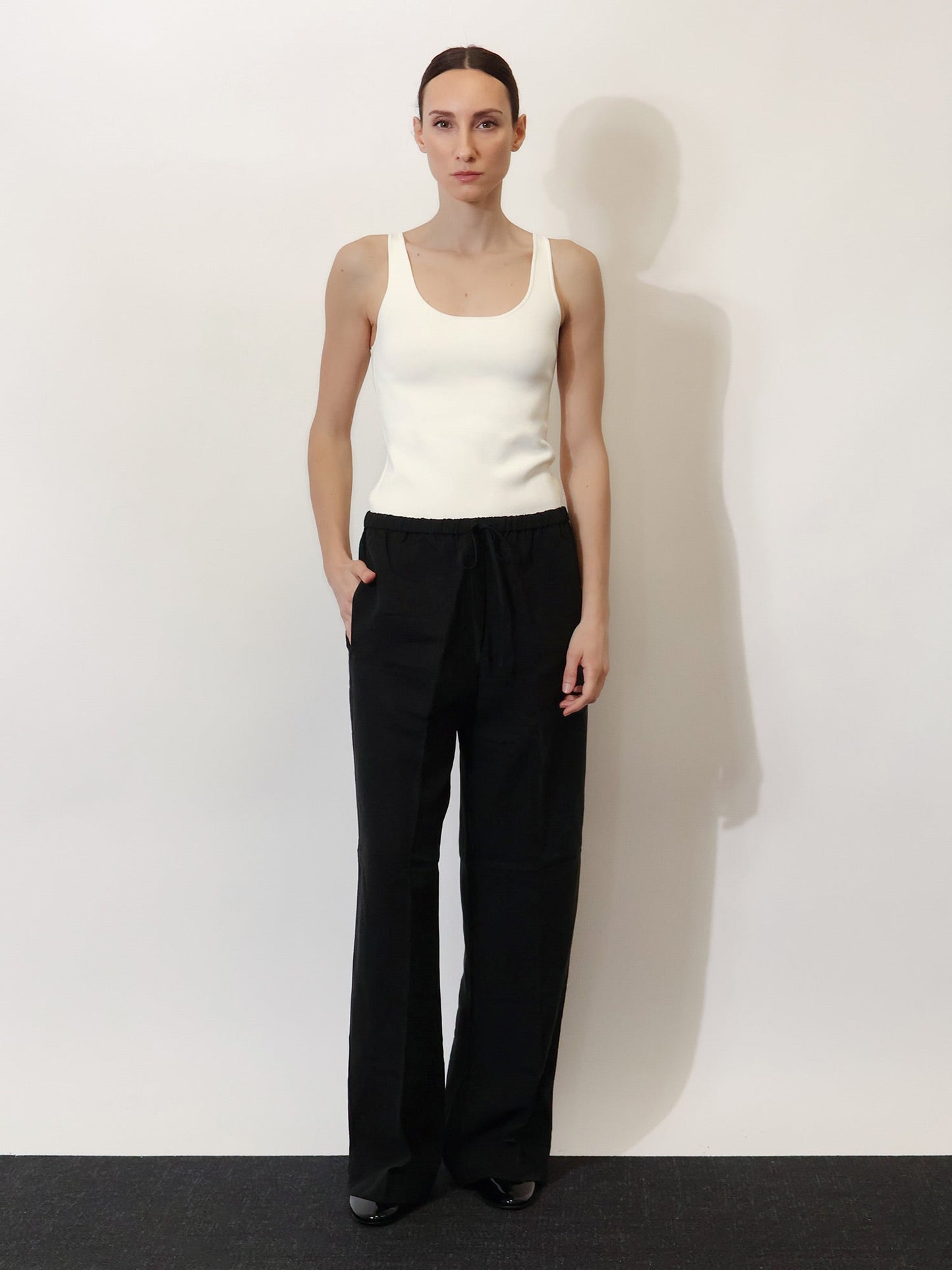 Toteme Women Linen And Lyocell Blend Trousers TOTEME