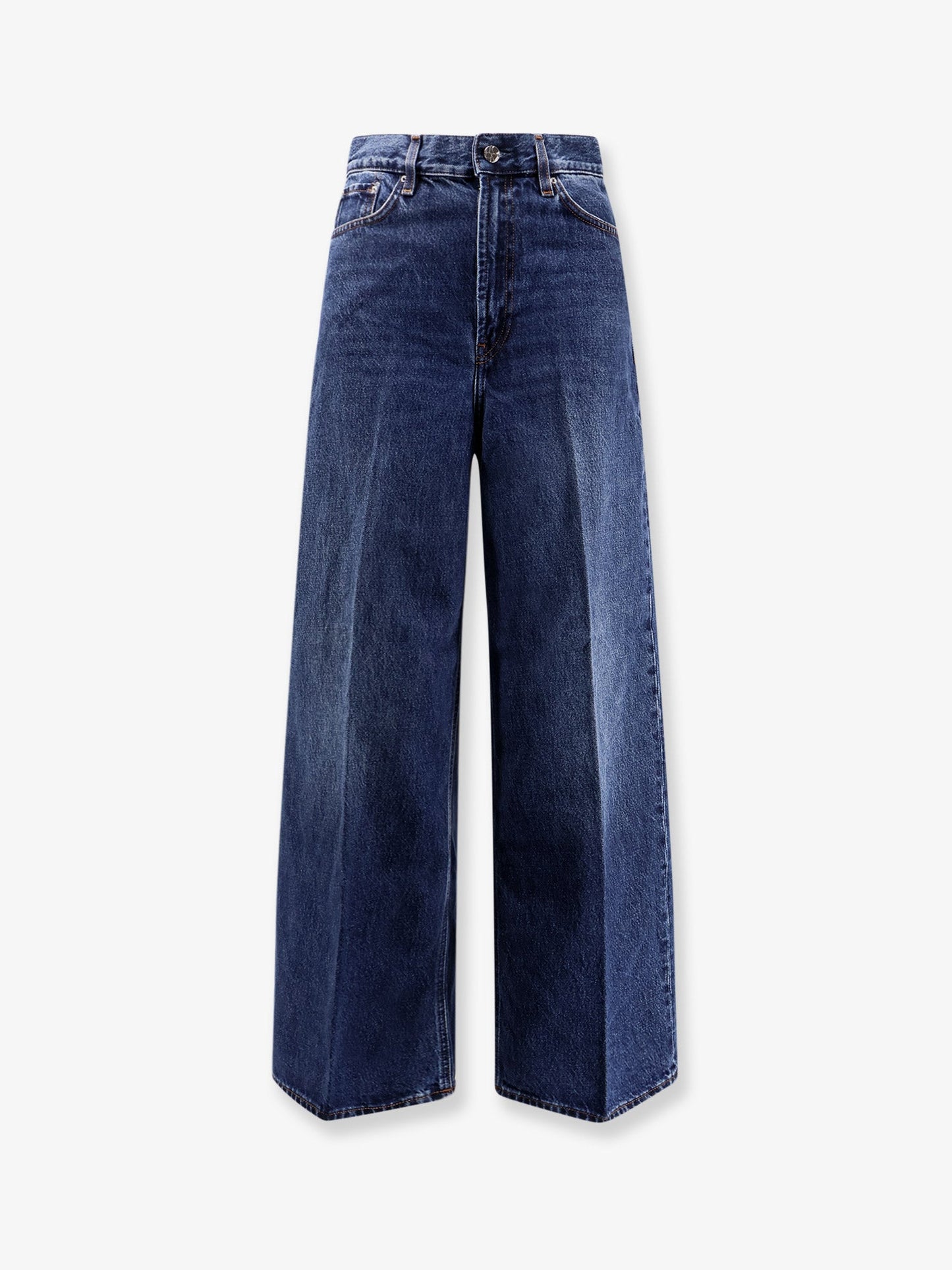 Toteme Women Wide Leg Organic Cotton Jeans TOTEME