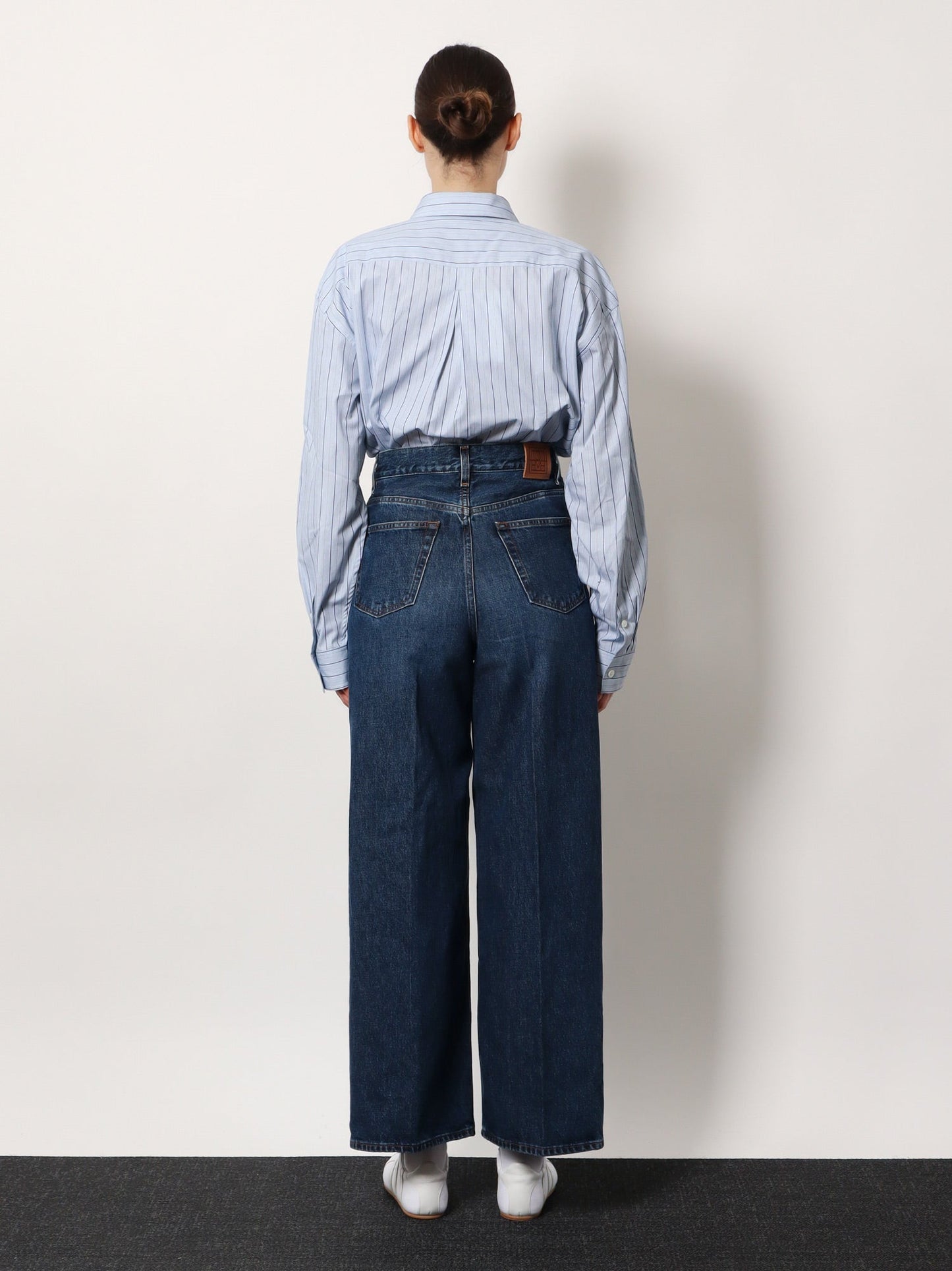 Toteme Women Wide Leg Organic Cotton Jeans TOTEME