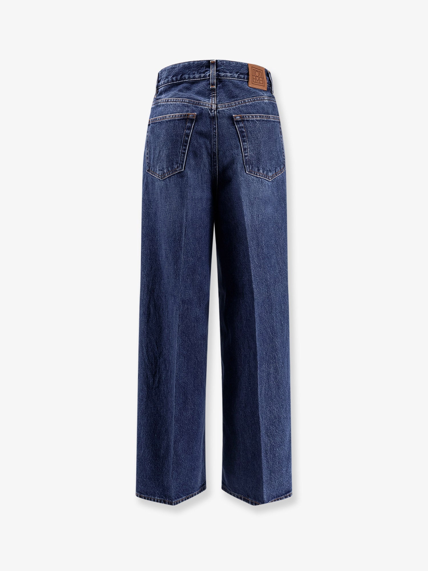 Toteme Women Wide Leg Organic Cotton Jeans TOTEME