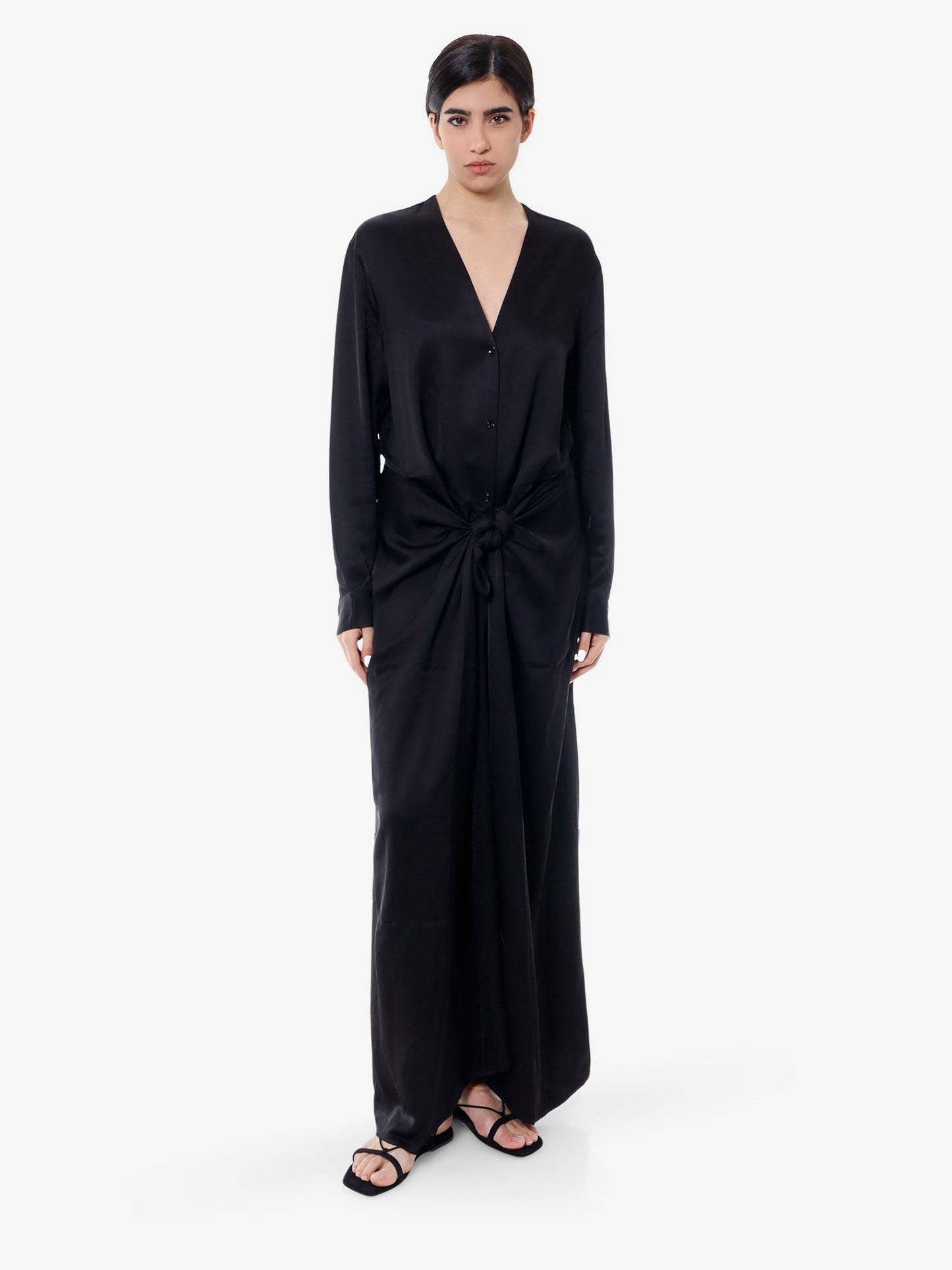 Toteme Women Viscose Long Dress TOTEME
