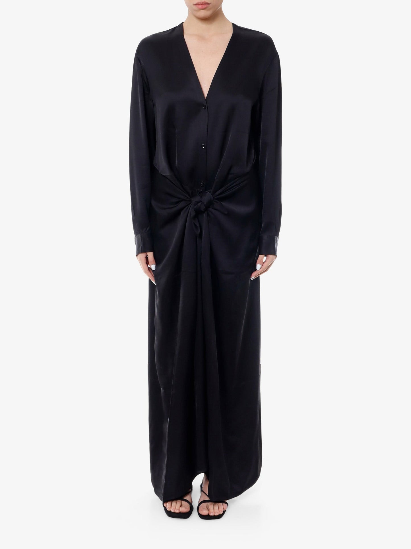 Toteme Women Viscose Long Dress TOTEME