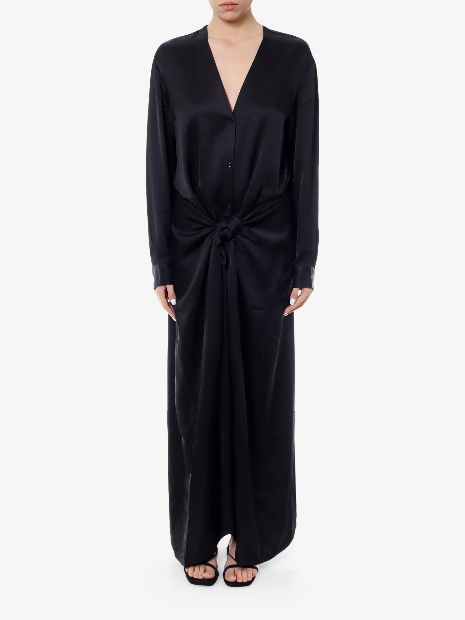 Toteme Women Viscose Long Dress TOTEME