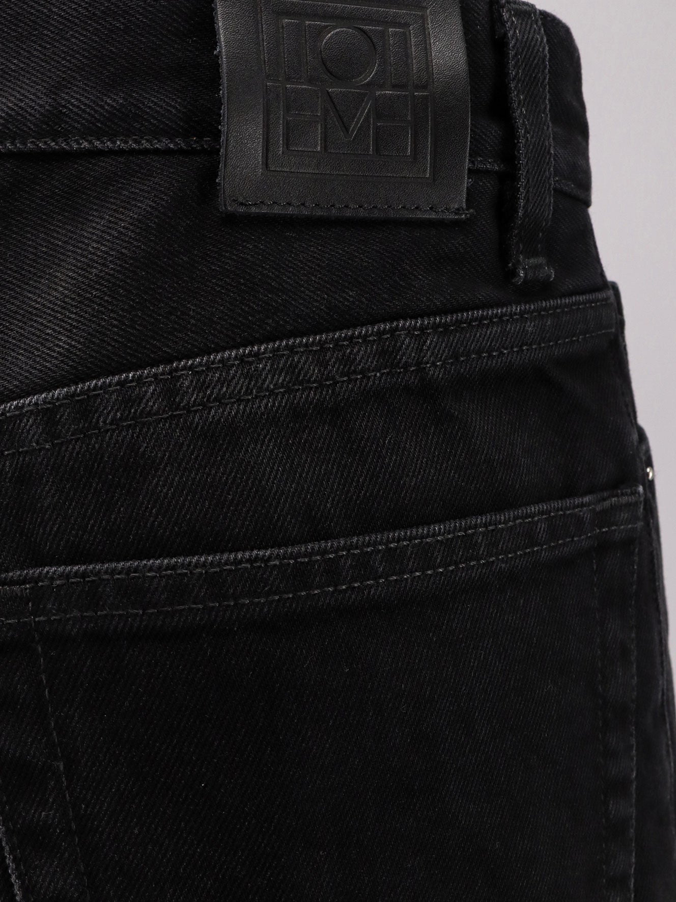 Toteme Women Black Denim Jeans TOTEME