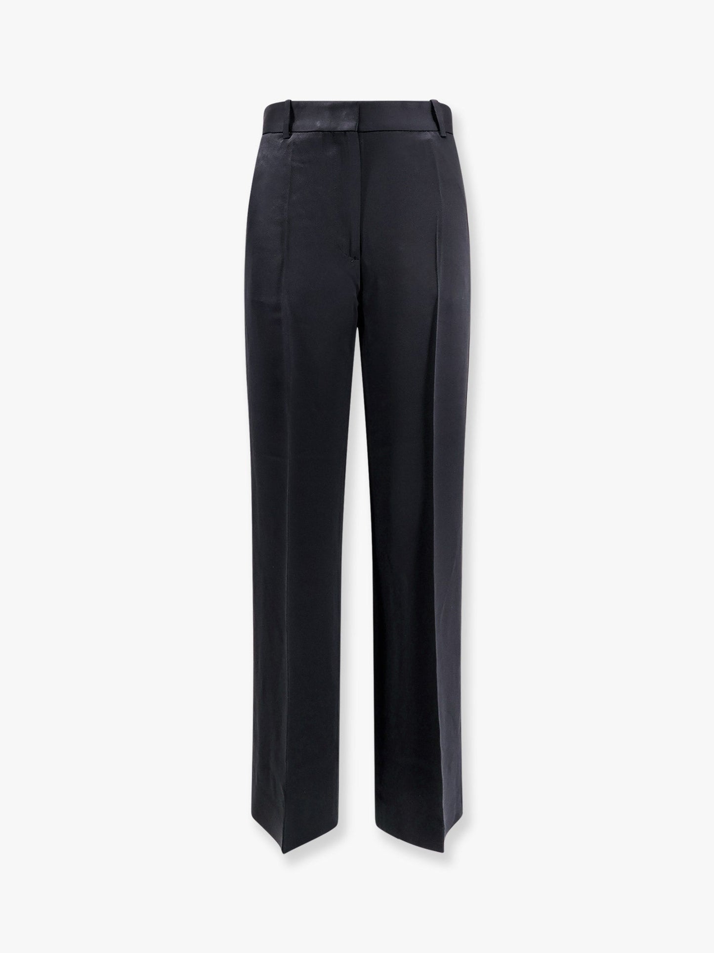 Toteme Women Viscose Blend Trouser With Slits TOTEME