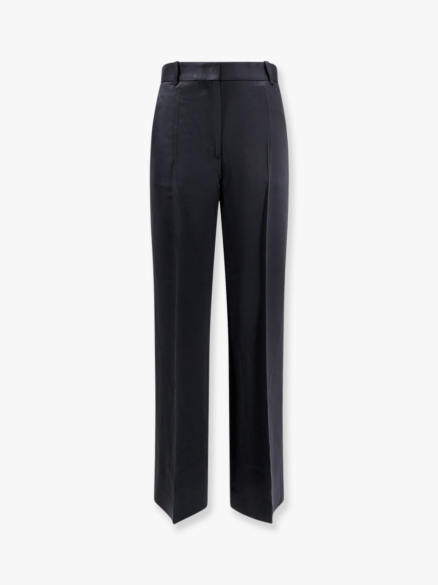 Toteme Women Viscose Blend Trouser With Slits TOTEME