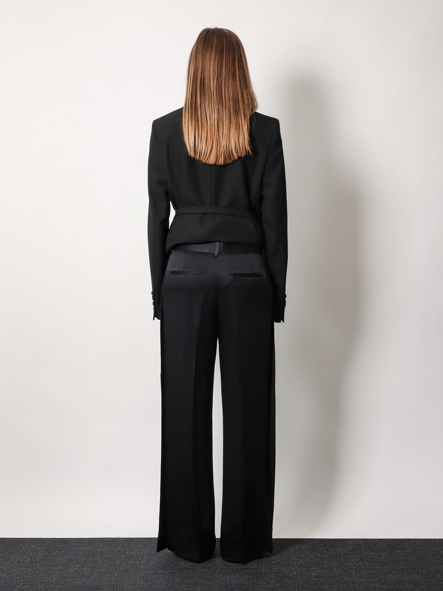 Toteme Women Viscose Blend Trouser With Slits TOTEME